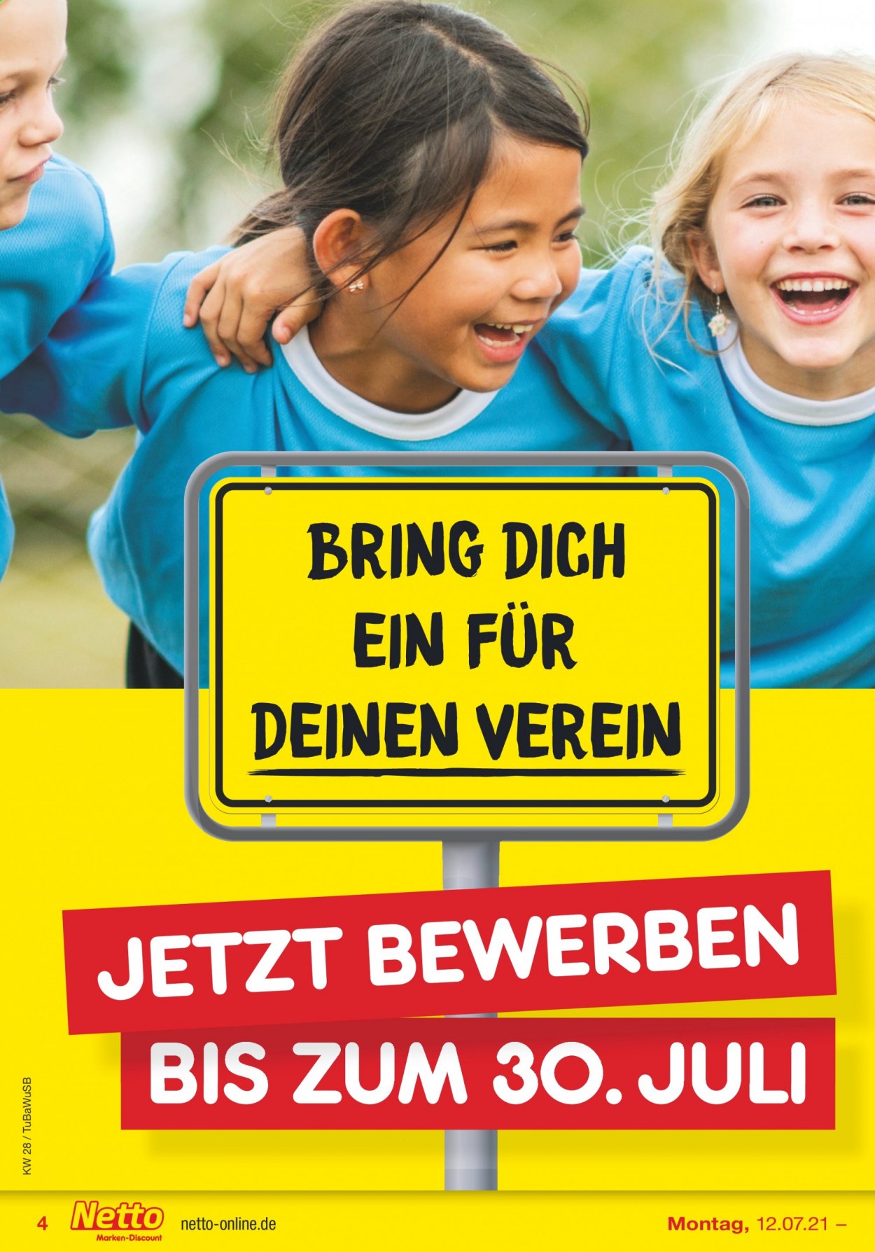 Netto Marken-Discount Prospekte  - 12.07.2021 - 17.07.2021. Seite 4