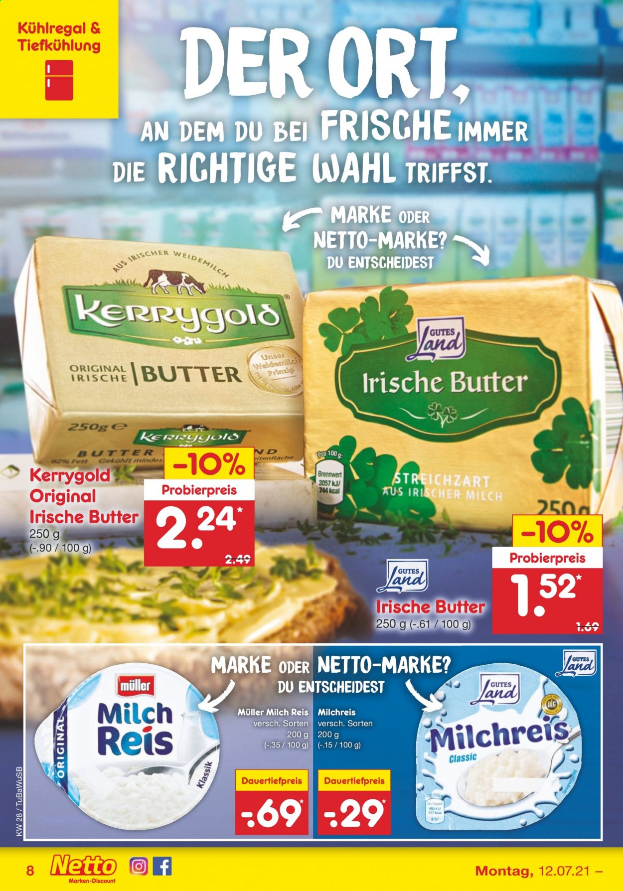 Netto Marken-Discount Prospekte  - 12.07.2021 - 17.07.2021. Seite 8