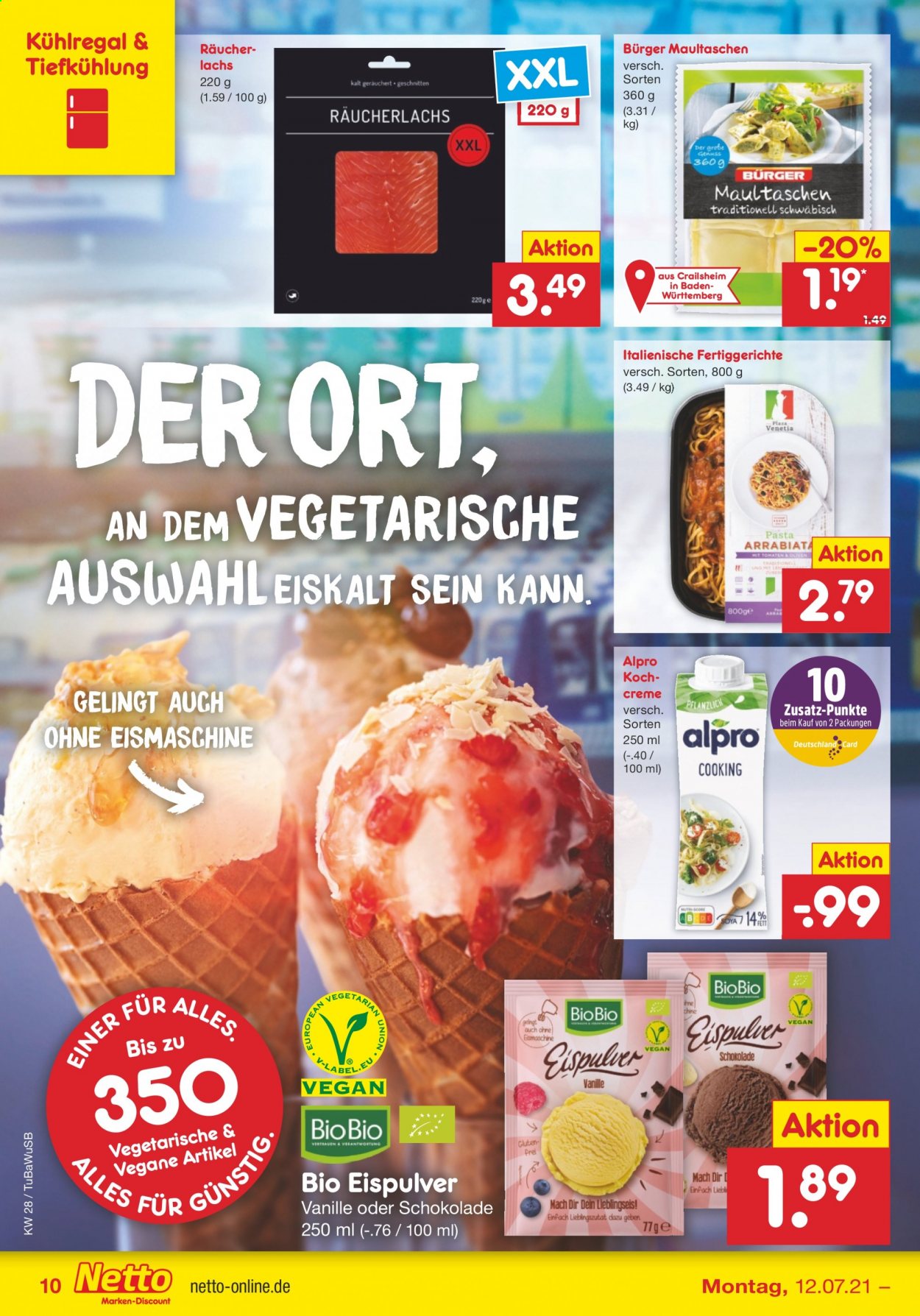 Netto Marken-Discount Prospekte  - 12.07.2021 - 17.07.2021. Seite 10