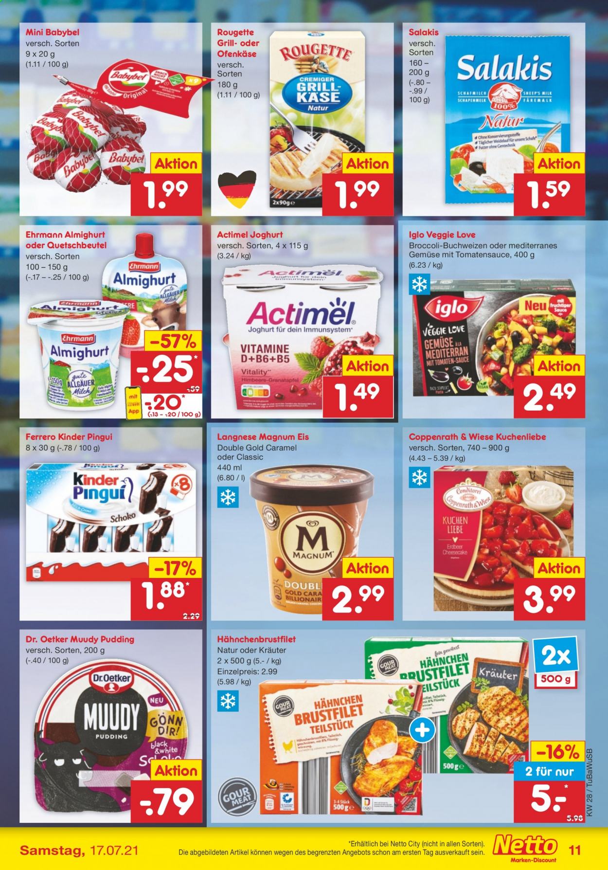 Netto Marken-Discount Prospekte  - 12.07.2021 - 17.07.2021. Seite 11