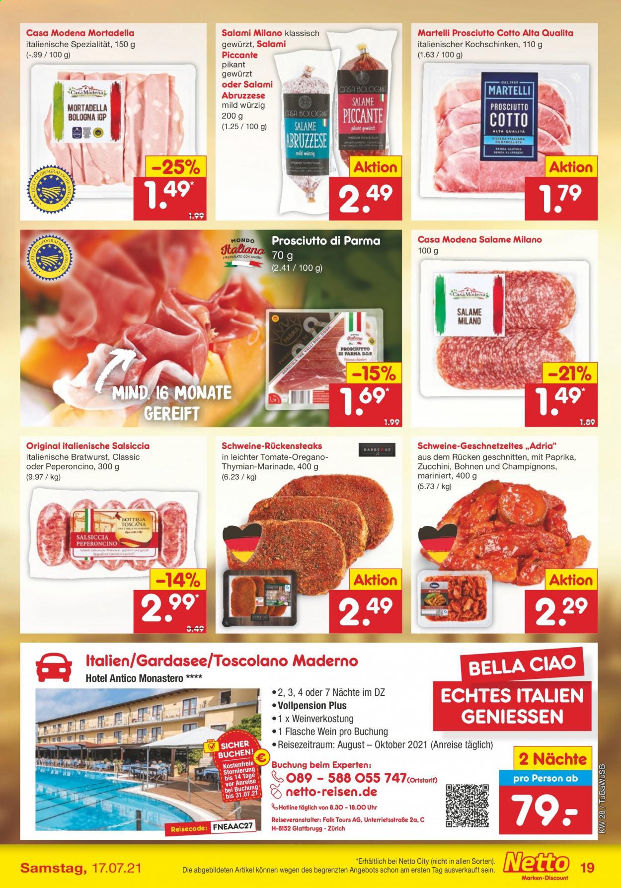 Netto Marken-Discount Prospekte  - 12.07.2021 - 17.07.2021. Seite 19