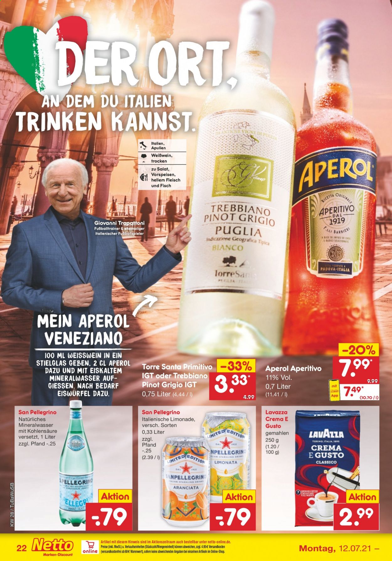 Netto Marken-Discount Prospekte  - 12.07.2021 - 17.07.2021. Seite 22