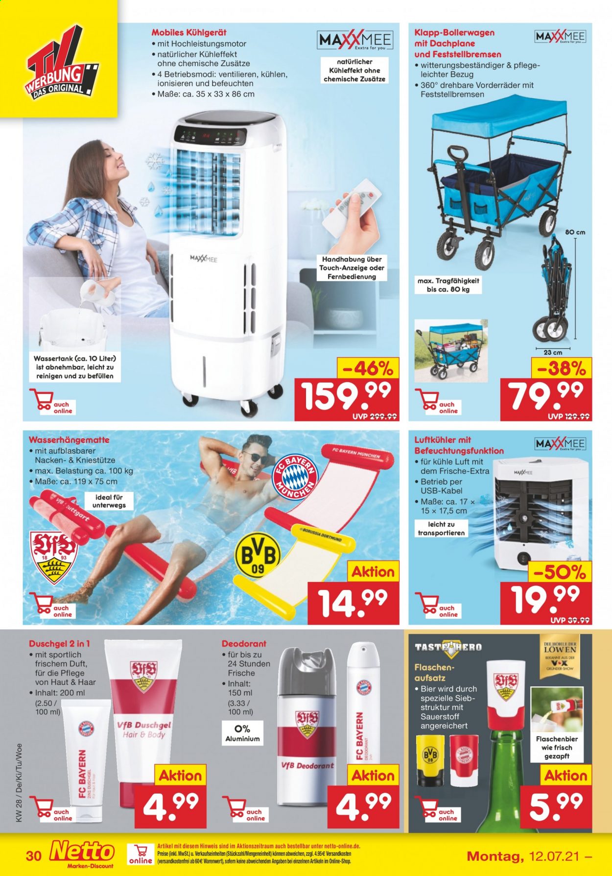 Netto Marken-Discount Prospekte  - 12.07.2021 - 17.07.2021. Seite 30