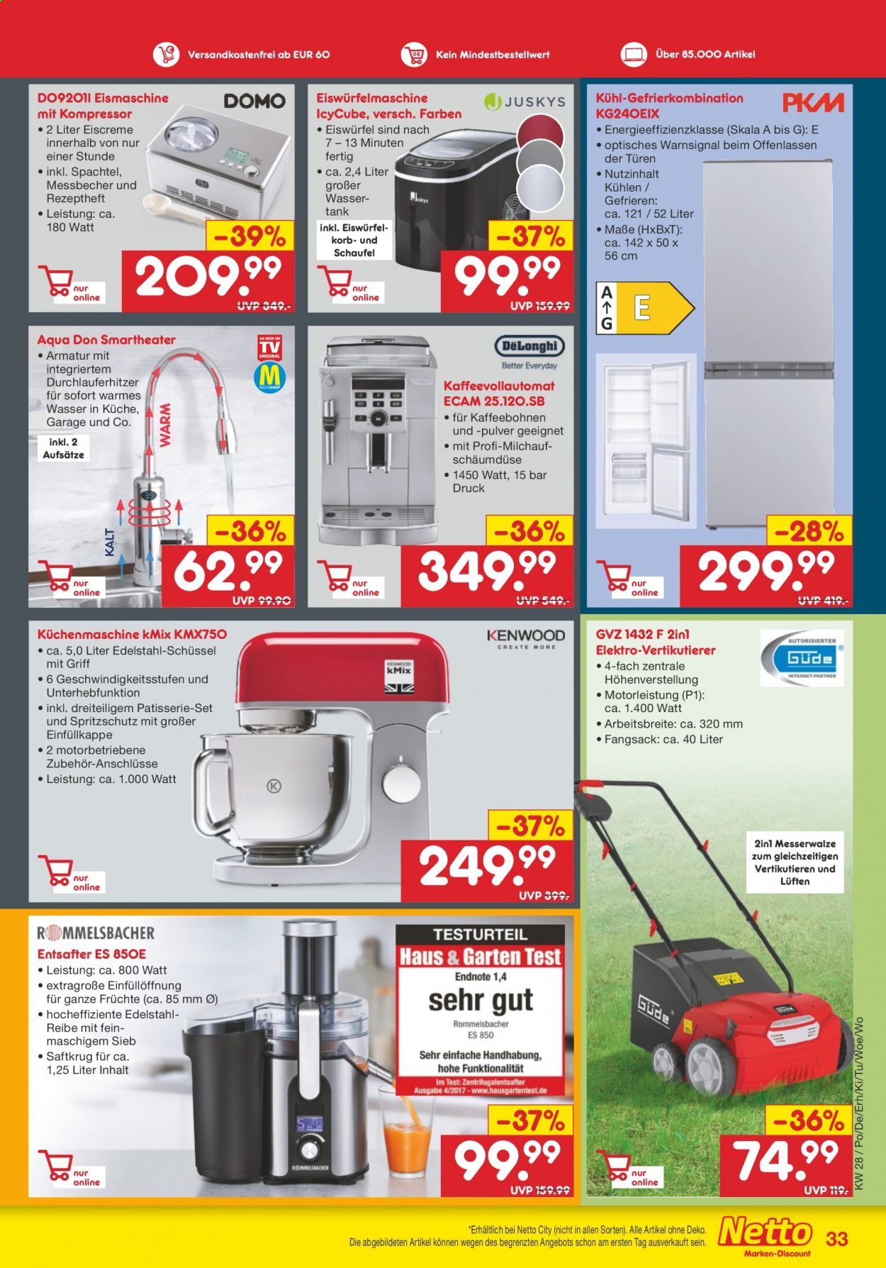 Netto Marken-Discount Prospekte  - 12.07.2021 - 17.07.2021. Seite 33