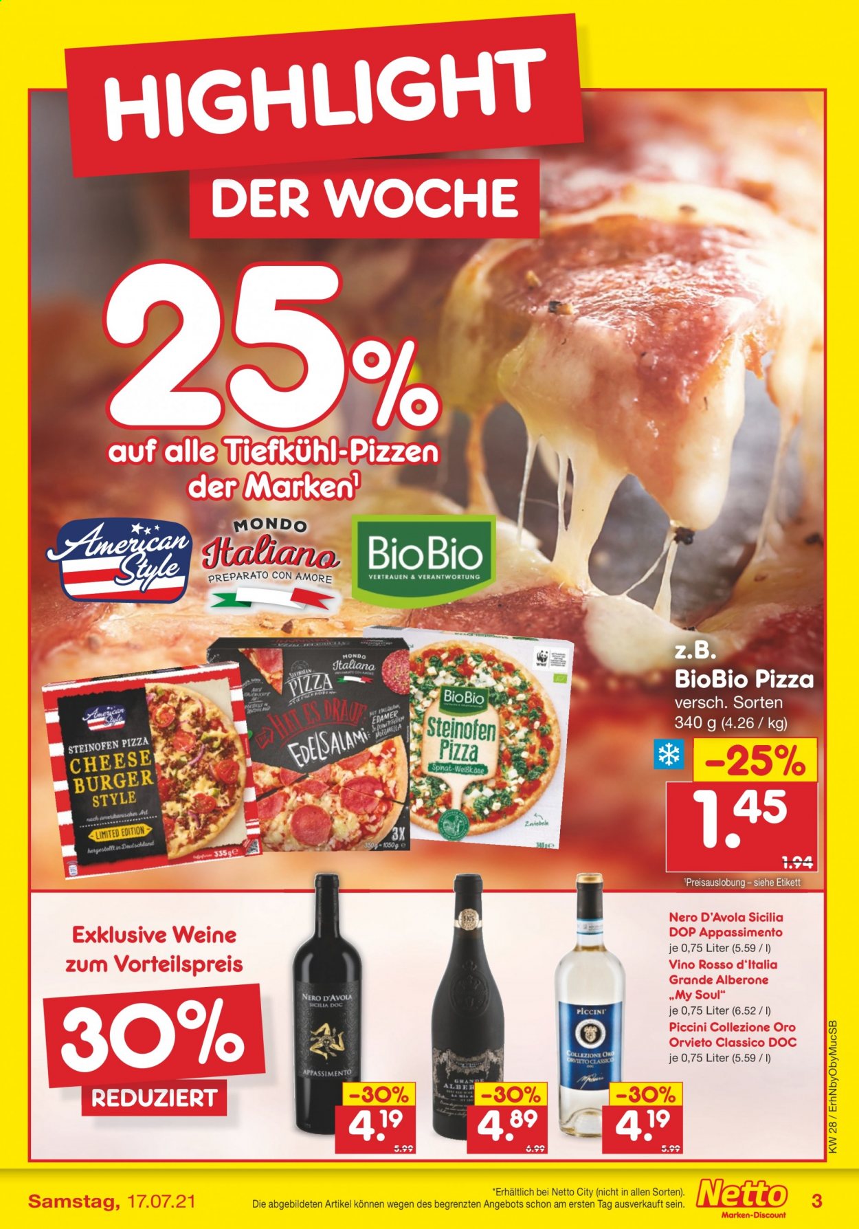 Netto Marken-Discount Prospekte  - 12.07.2021 - 17.07.2021. Seite 3