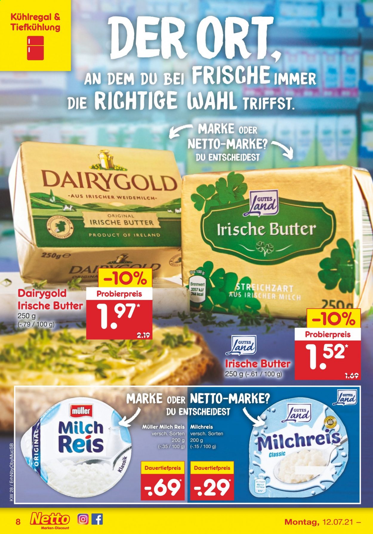 Netto Marken-Discount Prospekte  - 12.07.2021 - 17.07.2021. Seite 8