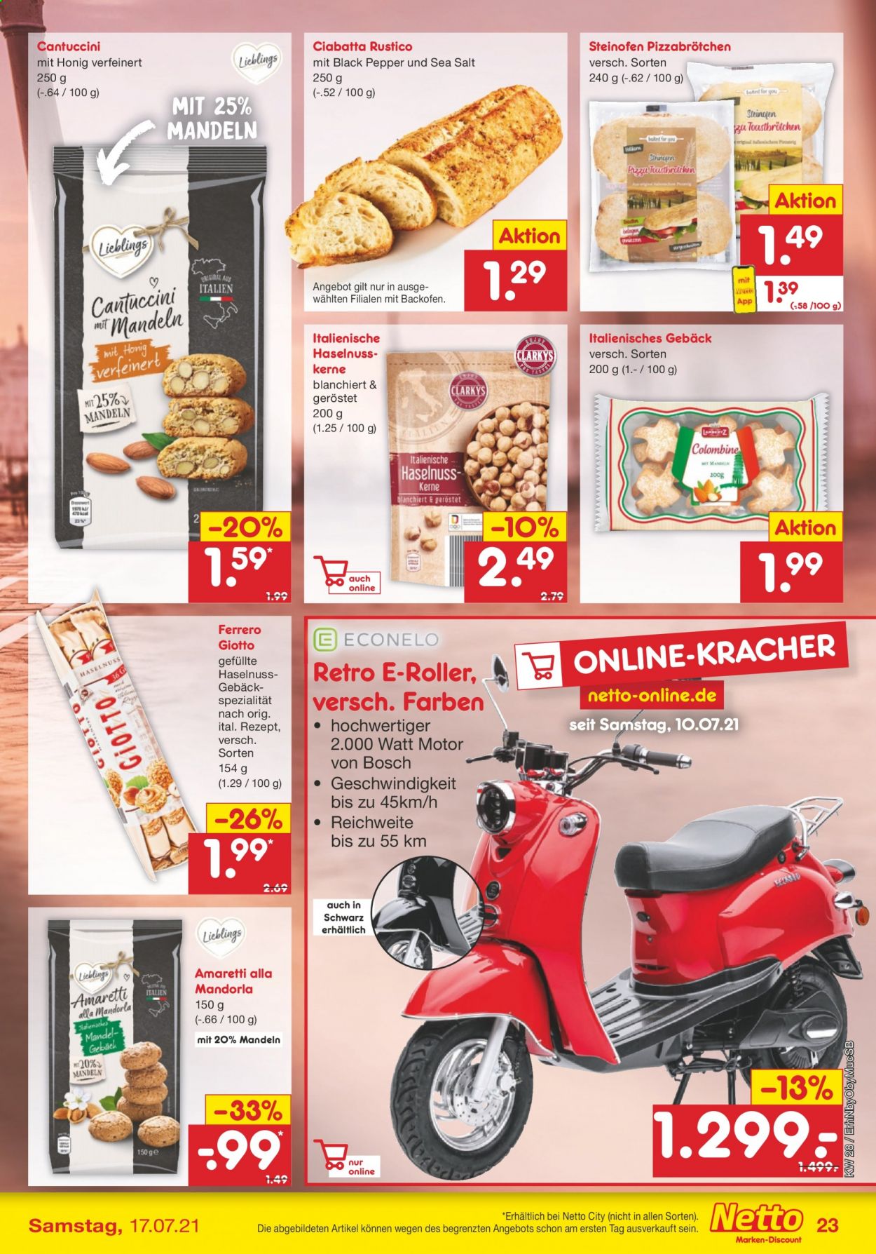 Netto Marken-Discount Prospekte  - 12.07.2021 - 17.07.2021. Seite 23