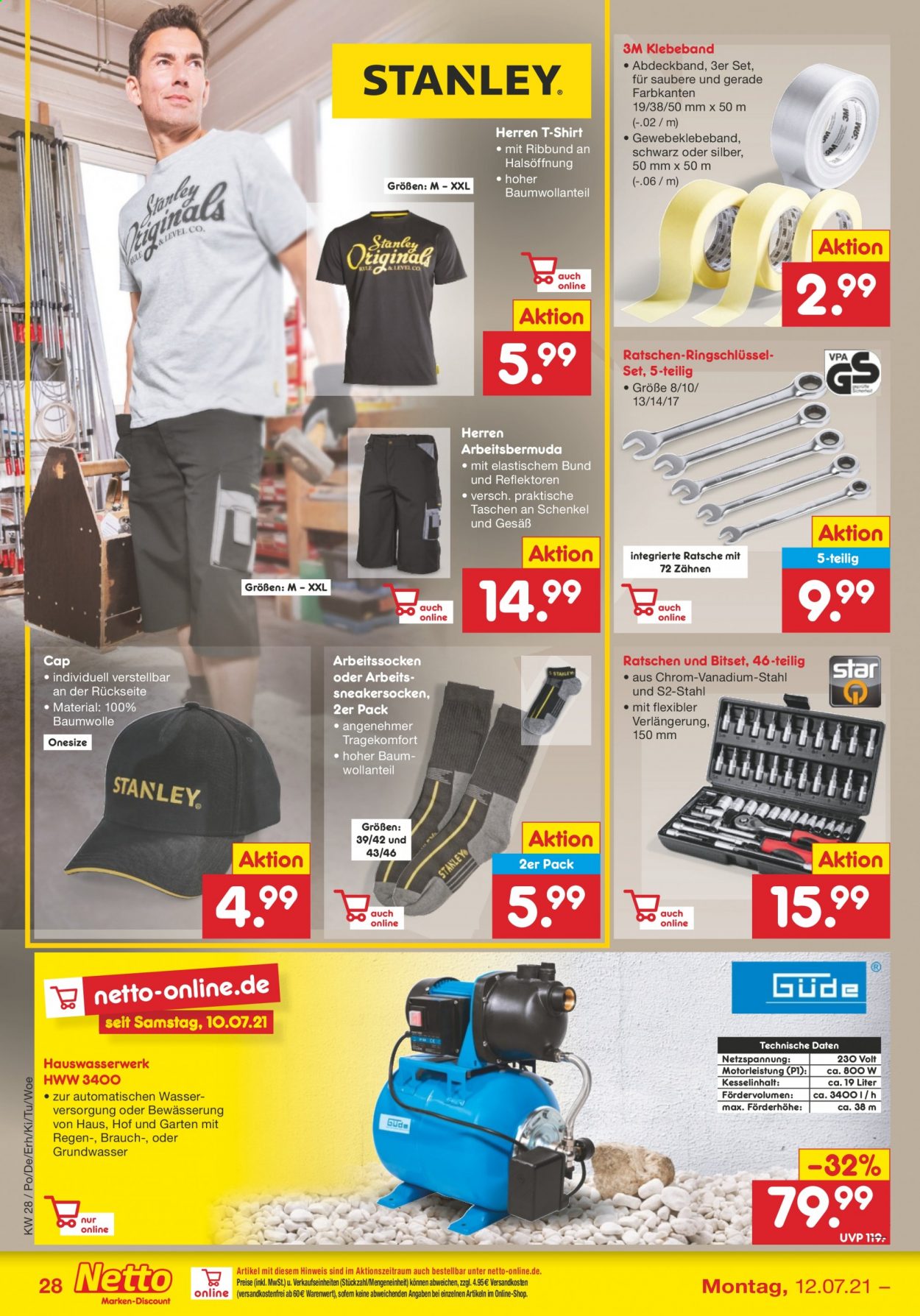 Netto Marken-Discount Prospekte  - 12.07.2021 - 17.07.2021. Seite 28