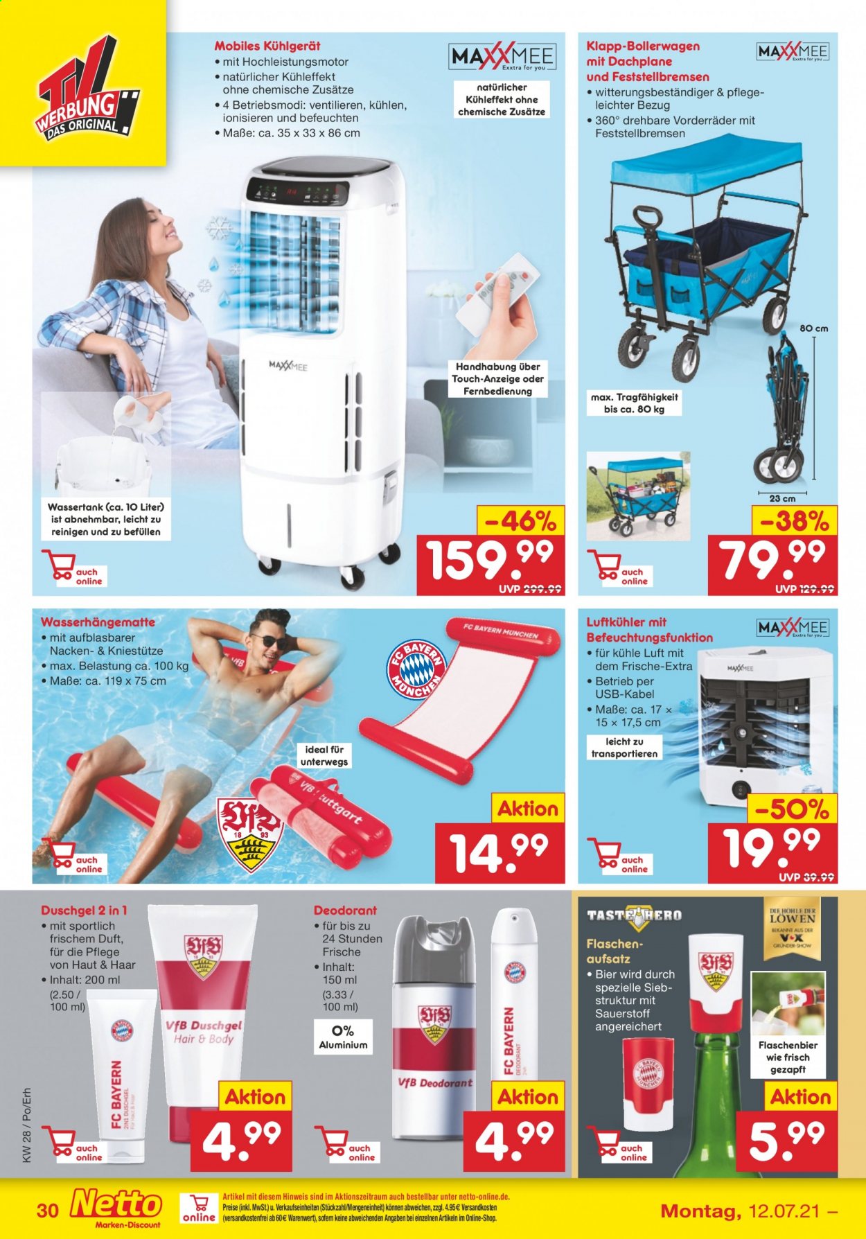 Netto Marken-Discount Prospekte  - 12.07.2021 - 17.07.2021. Seite 30