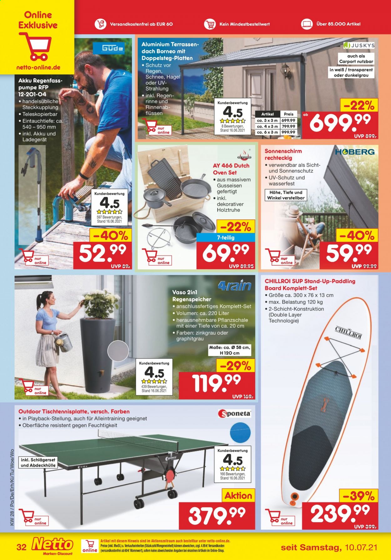 Netto Marken-Discount Prospekte  - 12.07.2021 - 17.07.2021. Seite 32