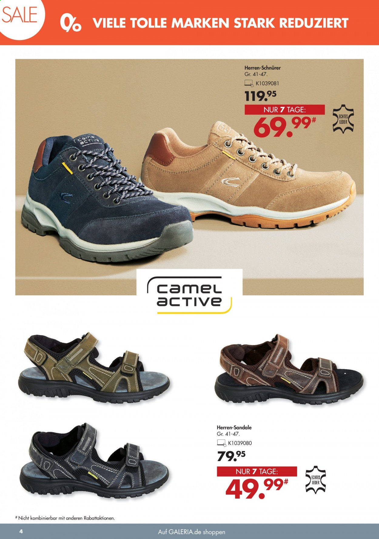 GALERIA Karstadt Kaufhof Prospekte  - 14.07.2021 - 20.07.2021. Seite 4