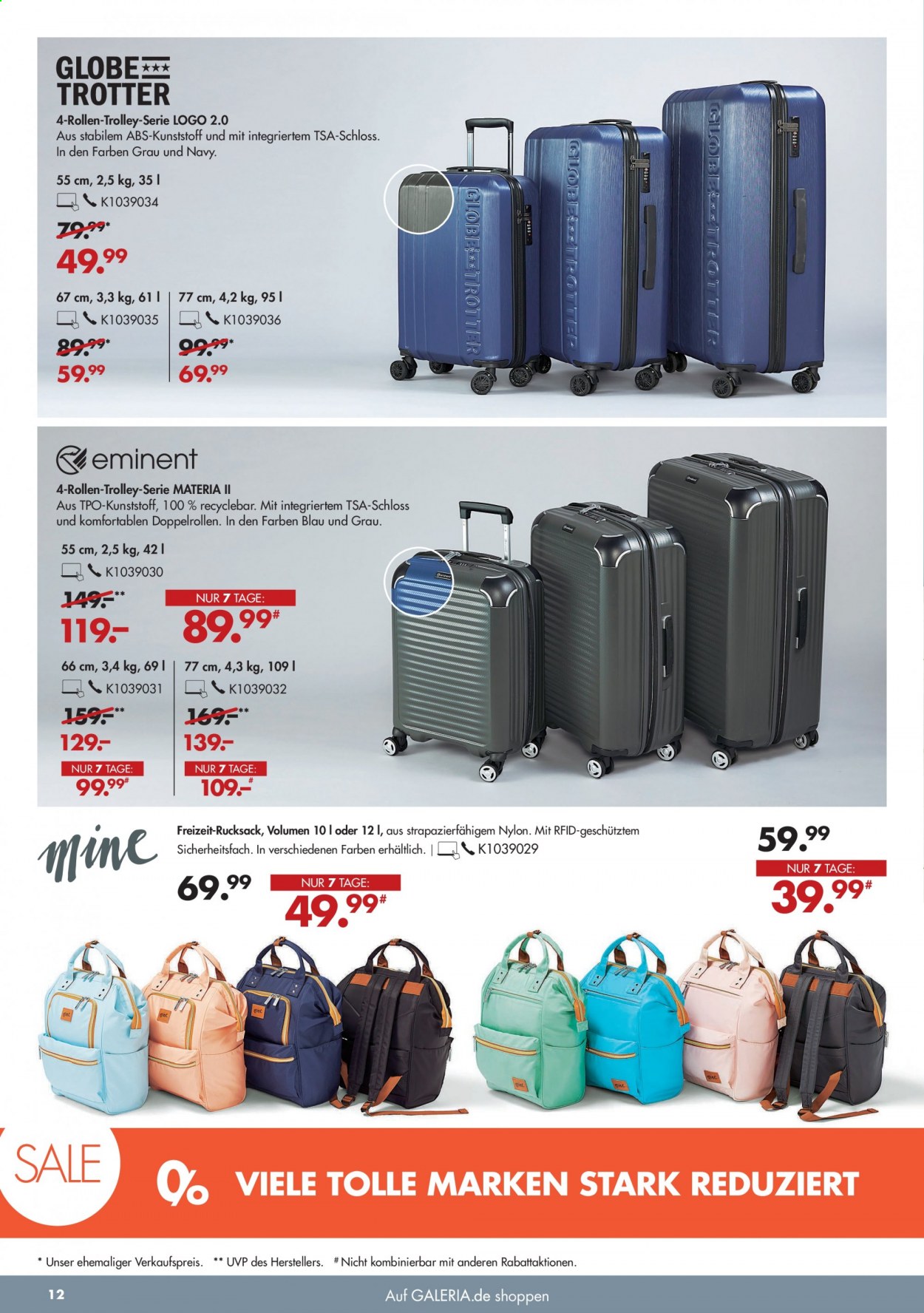 GALERIA Karstadt Kaufhof Prospekte  - 14.07.2021 - 20.07.2021. Seite 12