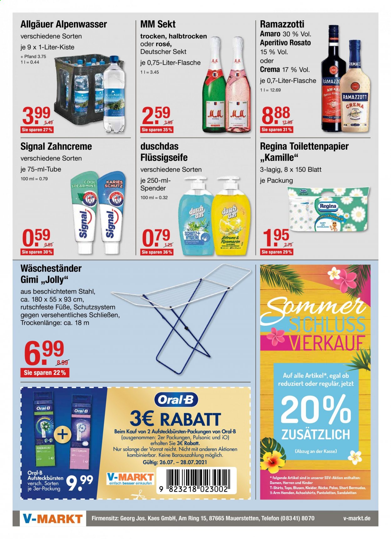 V-Markt Prospekte  - 26.07.2021 - 28.07.2021. Seite 4