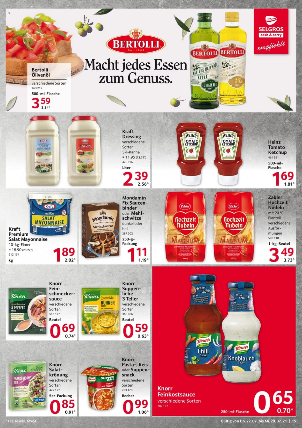 Selgros Prospekte  - 22.07.2021 - 28.07.2021. Seite 15