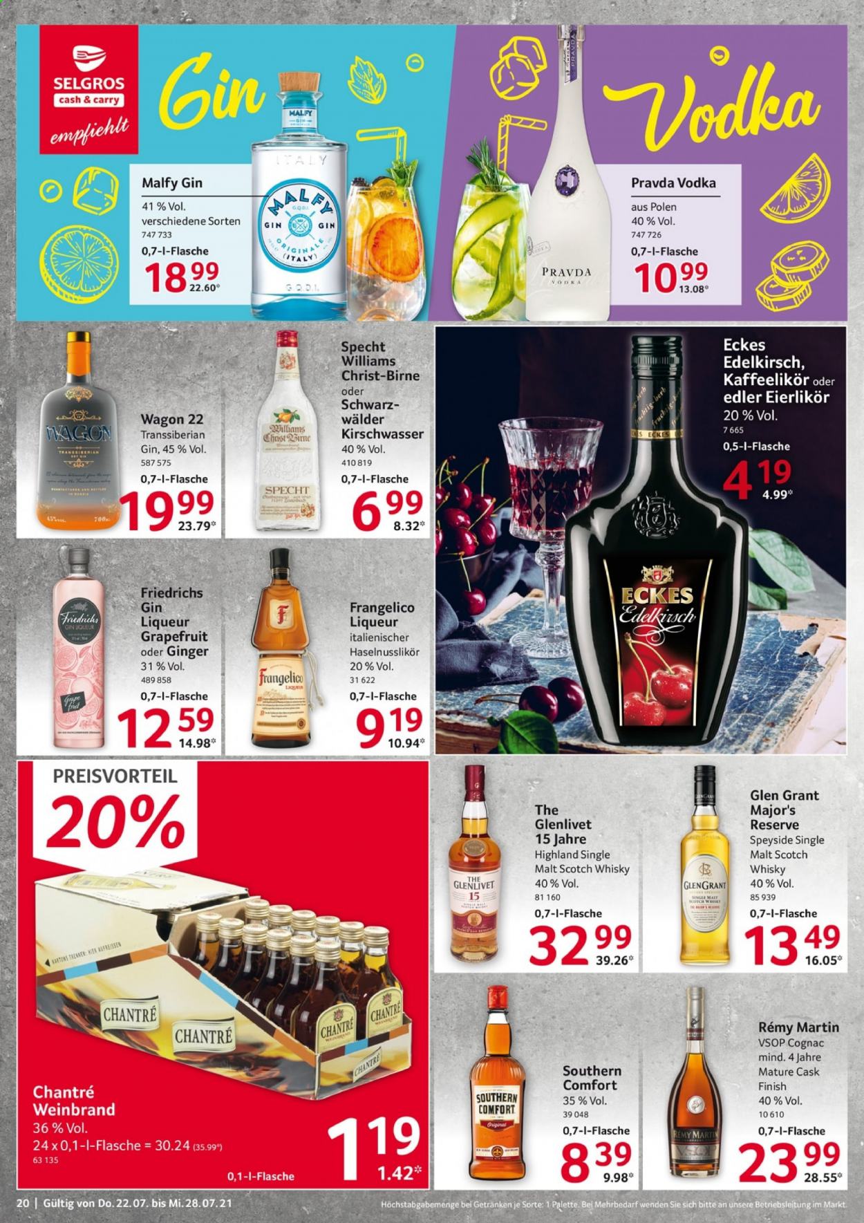 Selgros Prospekte  - 22.07.2021 - 28.07.2021. Seite 20