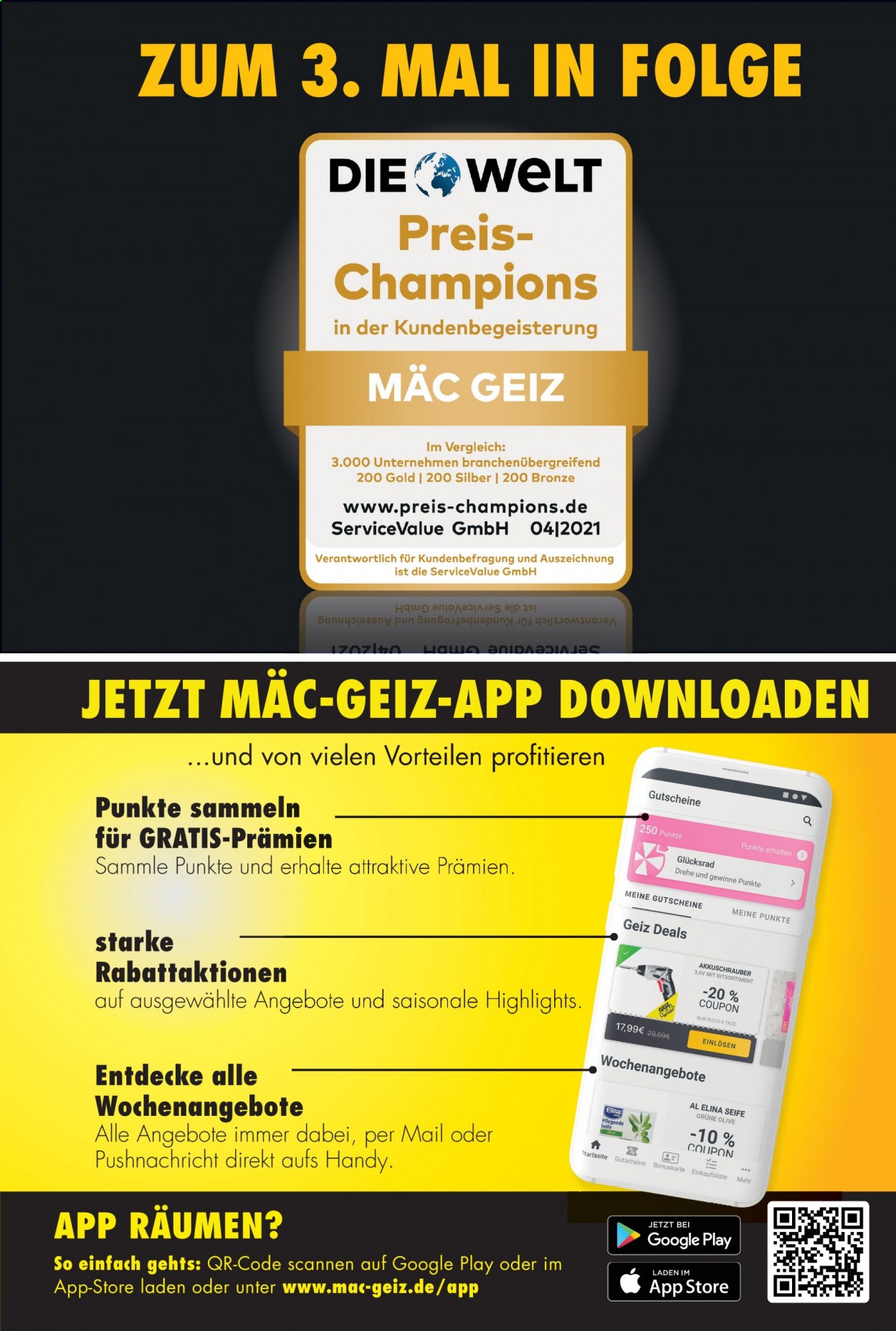 Mäc-Geiz Prospekte  - 19.07.2021 - 25.07.2021. Seite 12