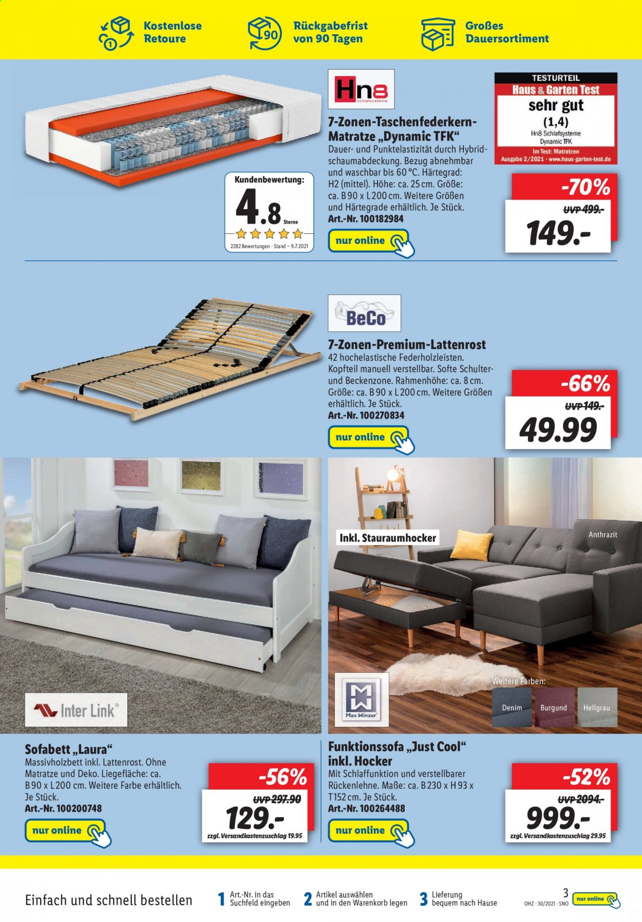 Lidl Prospekte  - 26.07.2021 - 1.08.2021. Seite 3