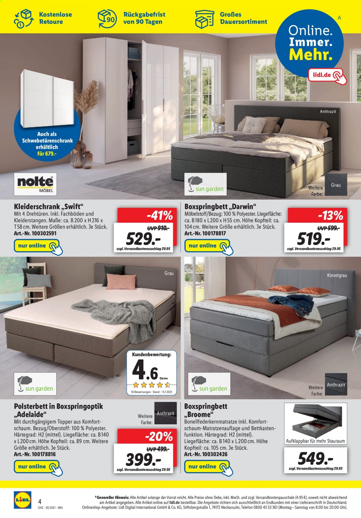 Lidl Prospekte  - 26.07.2021 - 1.08.2021. Seite 4