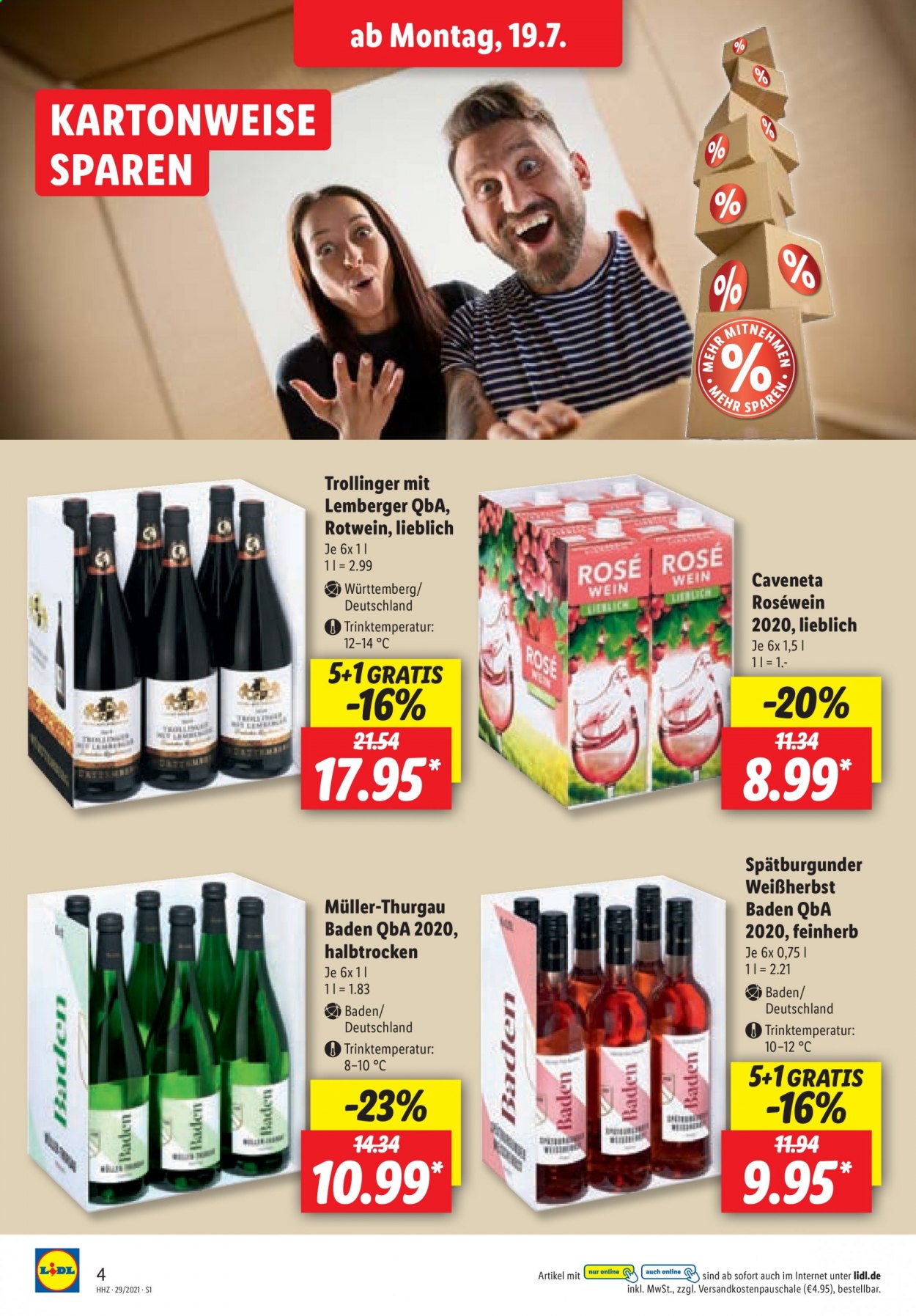 Lidl Prospekte  - 19.07.2021 - 24.07.2021. Seite 4