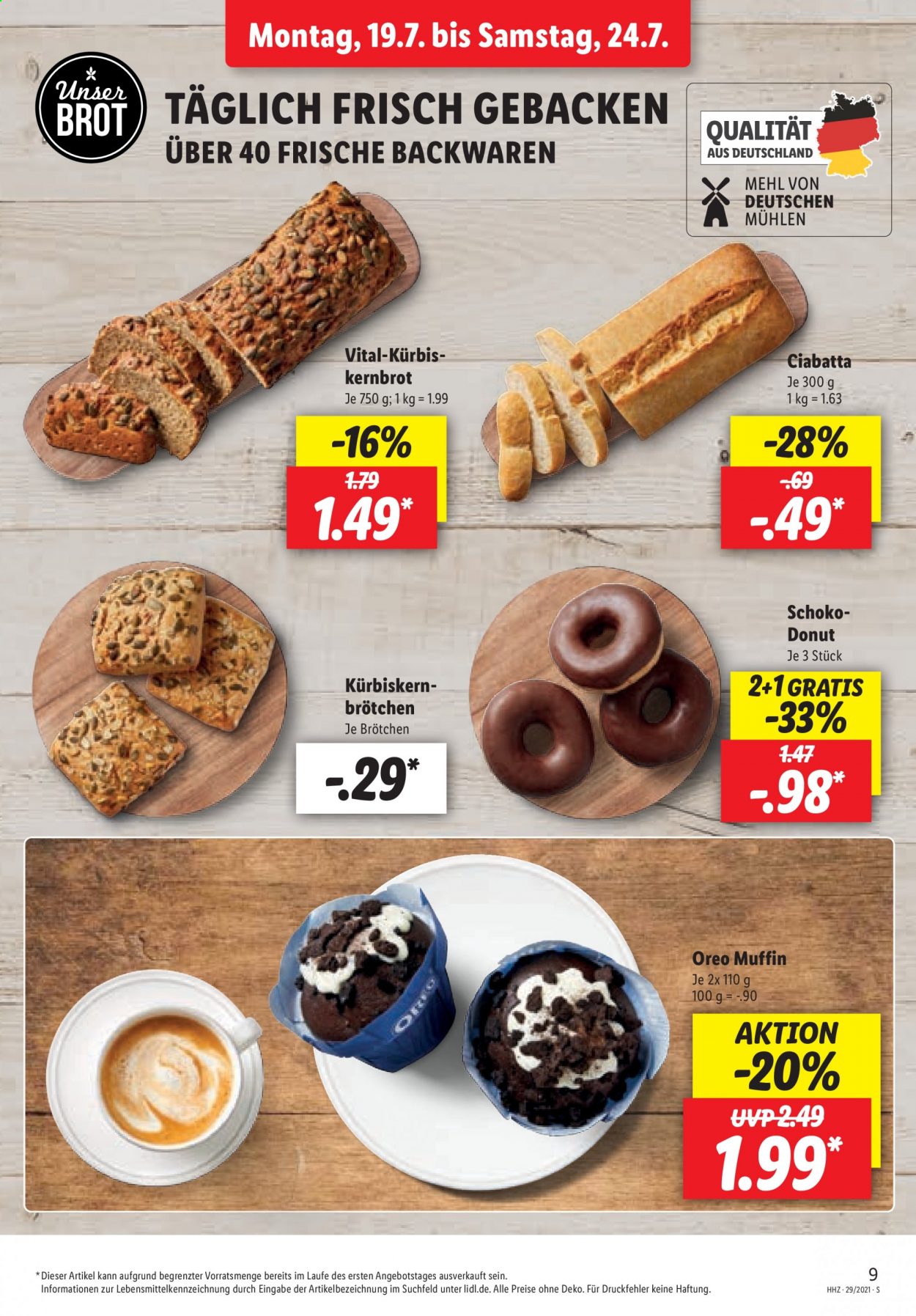 Lidl Prospekte  - 19.07.2021 - 24.07.2021. Seite 9