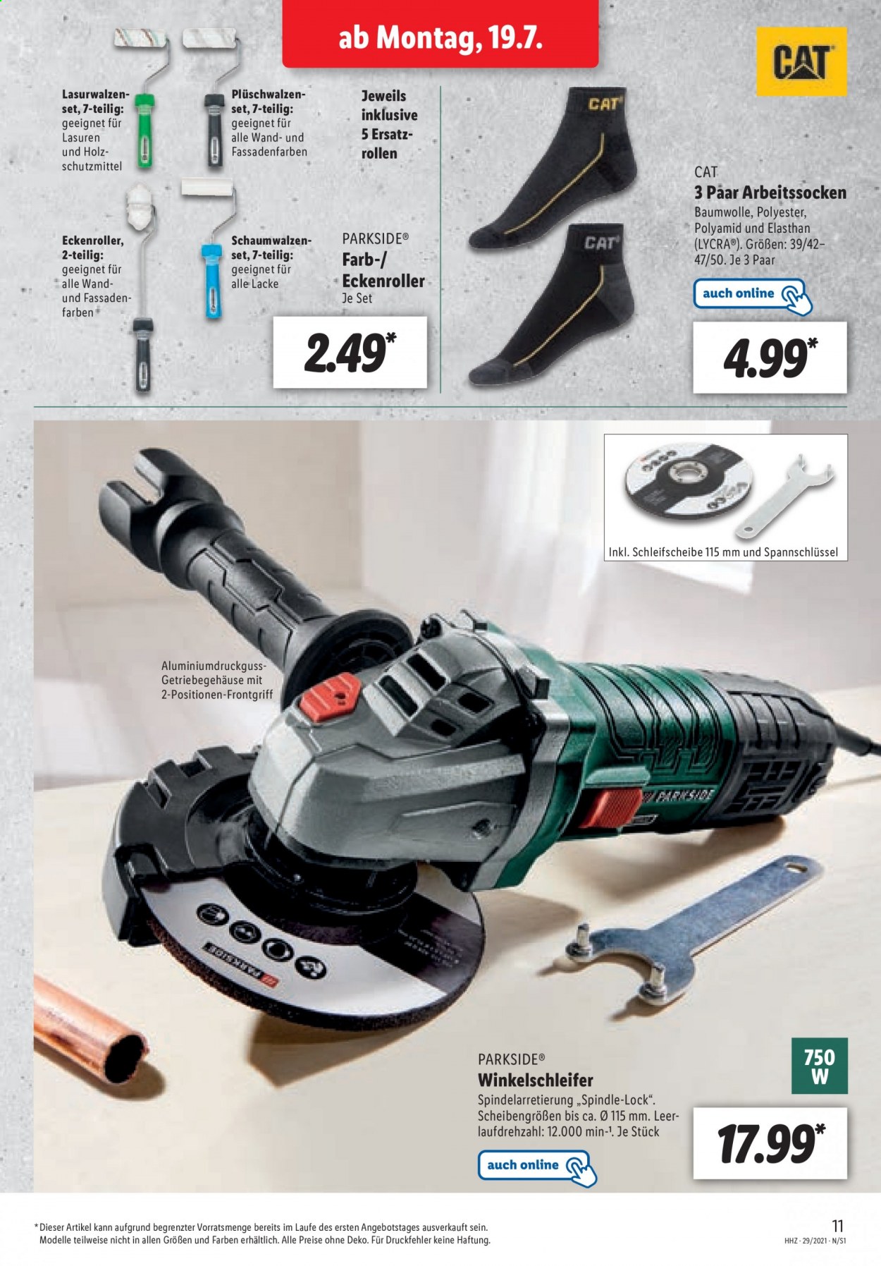 Lidl Prospekte  - 19.07.2021 - 24.07.2021. Seite 11