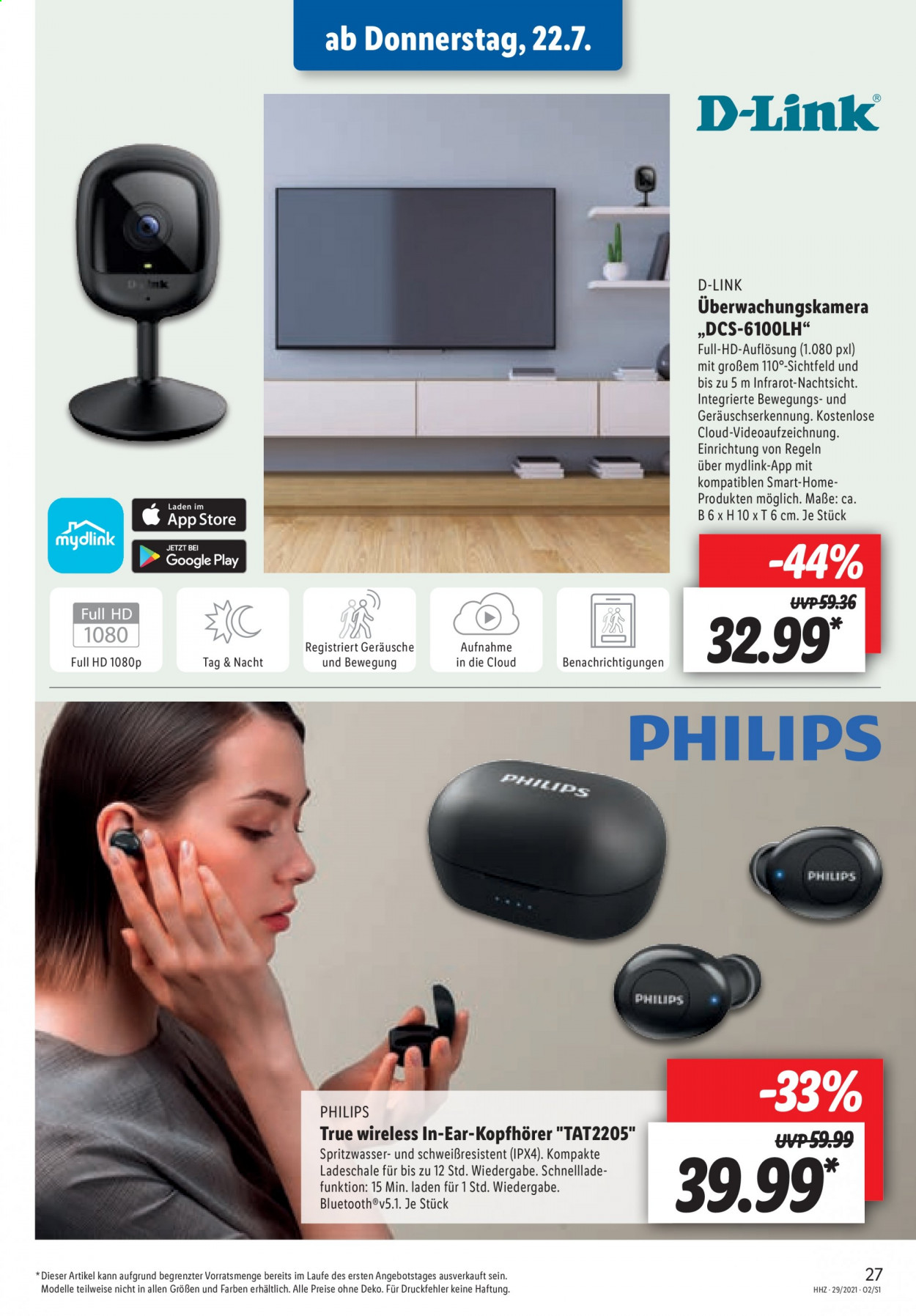 Lidl Prospekte  - 19.07.2021 - 24.07.2021. Seite 27