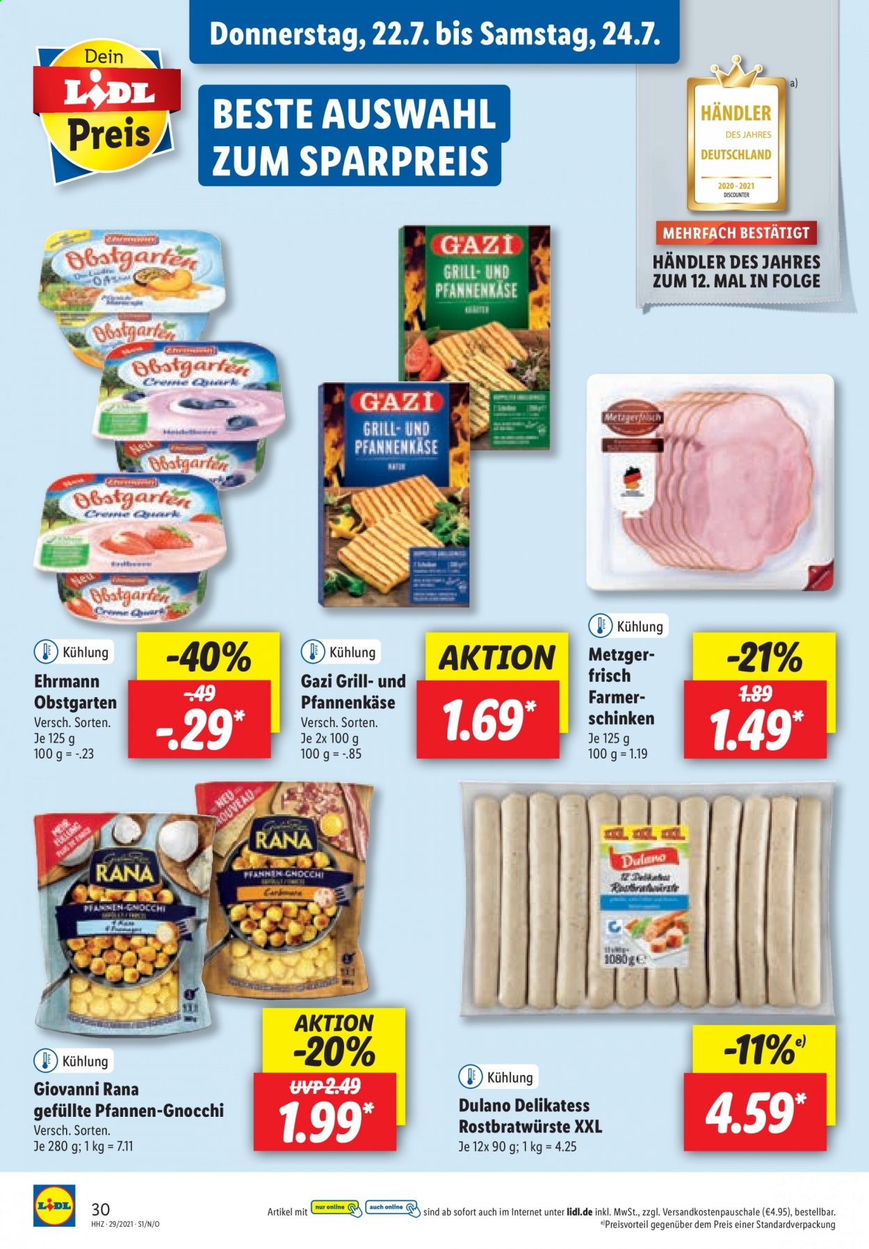 Lidl Prospekte  - 19.07.2021 - 24.07.2021. Seite 30