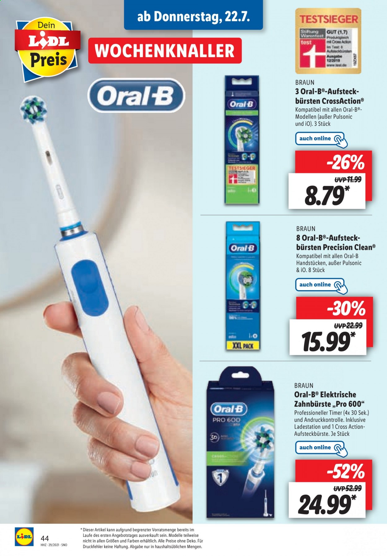 Lidl Prospekte  - 19.07.2021 - 24.07.2021. Seite 44