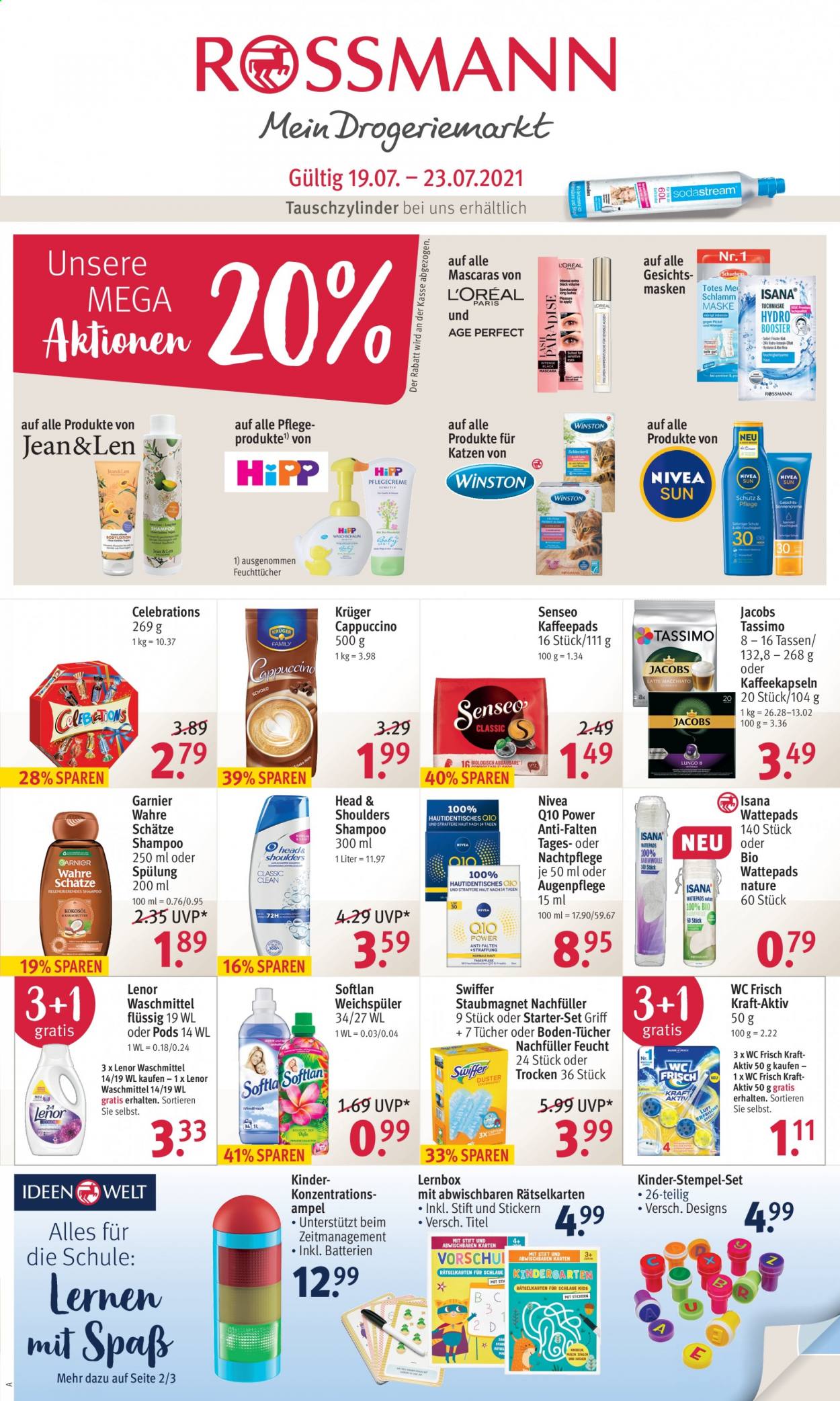 Rossmann Prospekte  - 17.07.2021 - 23.07.2021. Seite 1