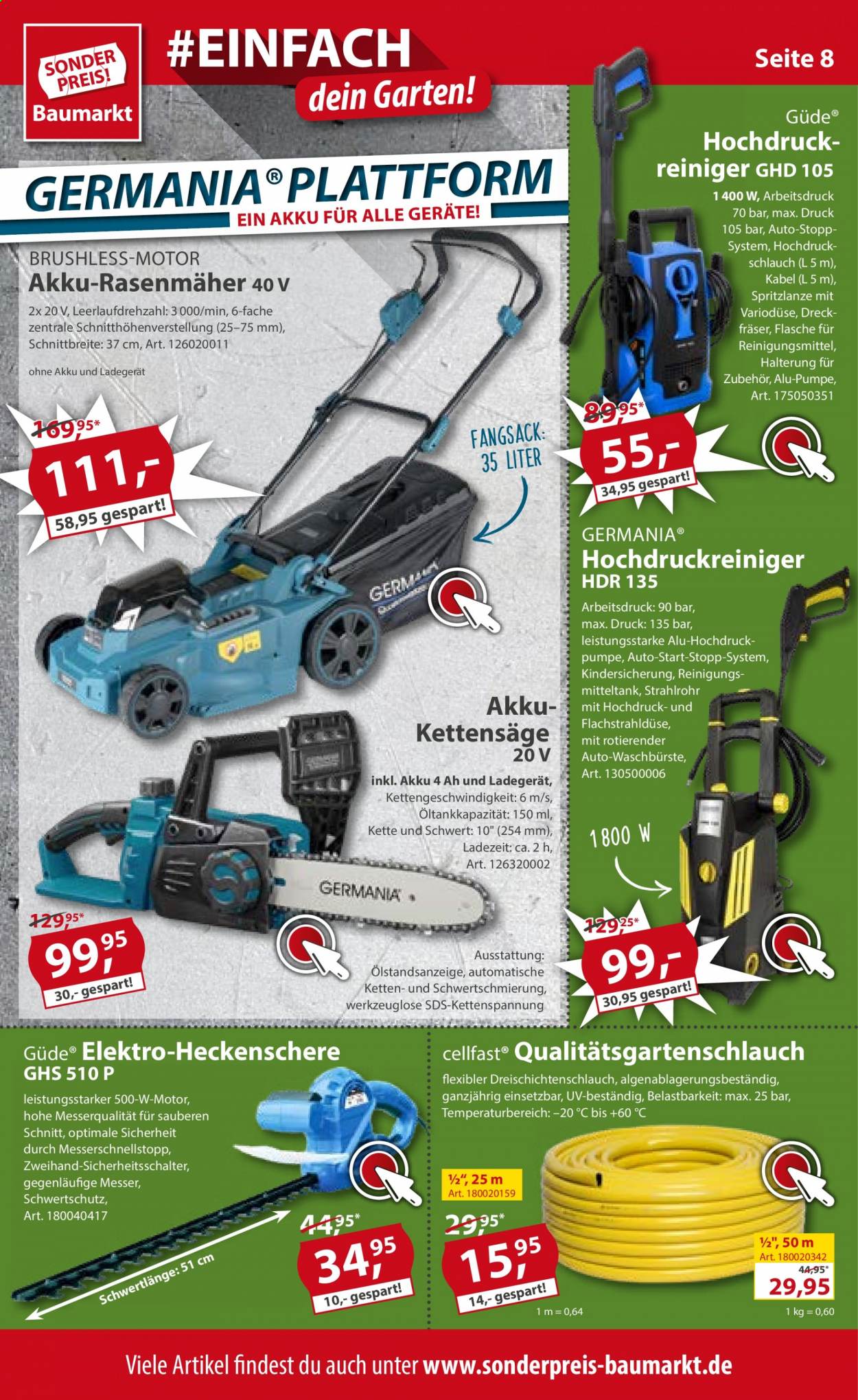 Sonderpreis-Baumarkt Prospekte  - 17.07.2021 - 23.07.2021. Seite 8