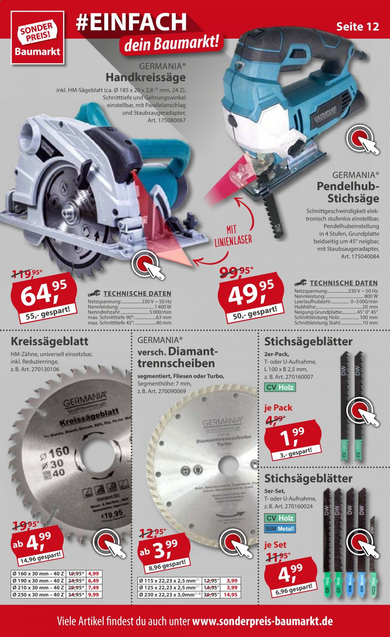 Sonderpreis-Baumarkt Prospekte  - 17.07.2021 - 23.07.2021. Seite 12