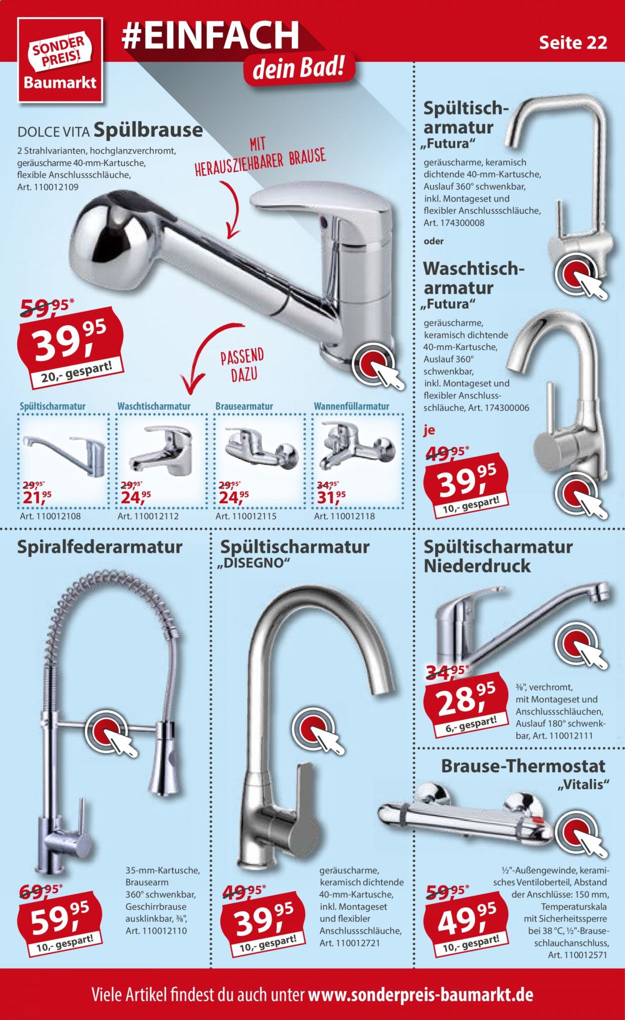 Sonderpreis-Baumarkt Prospekte  - 17.07.2021 - 23.07.2021. Seite 22