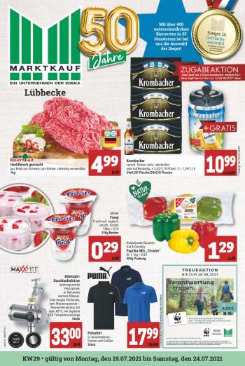 Prospekte Marktkauf - 19.7.2021 - 24.7.2021.