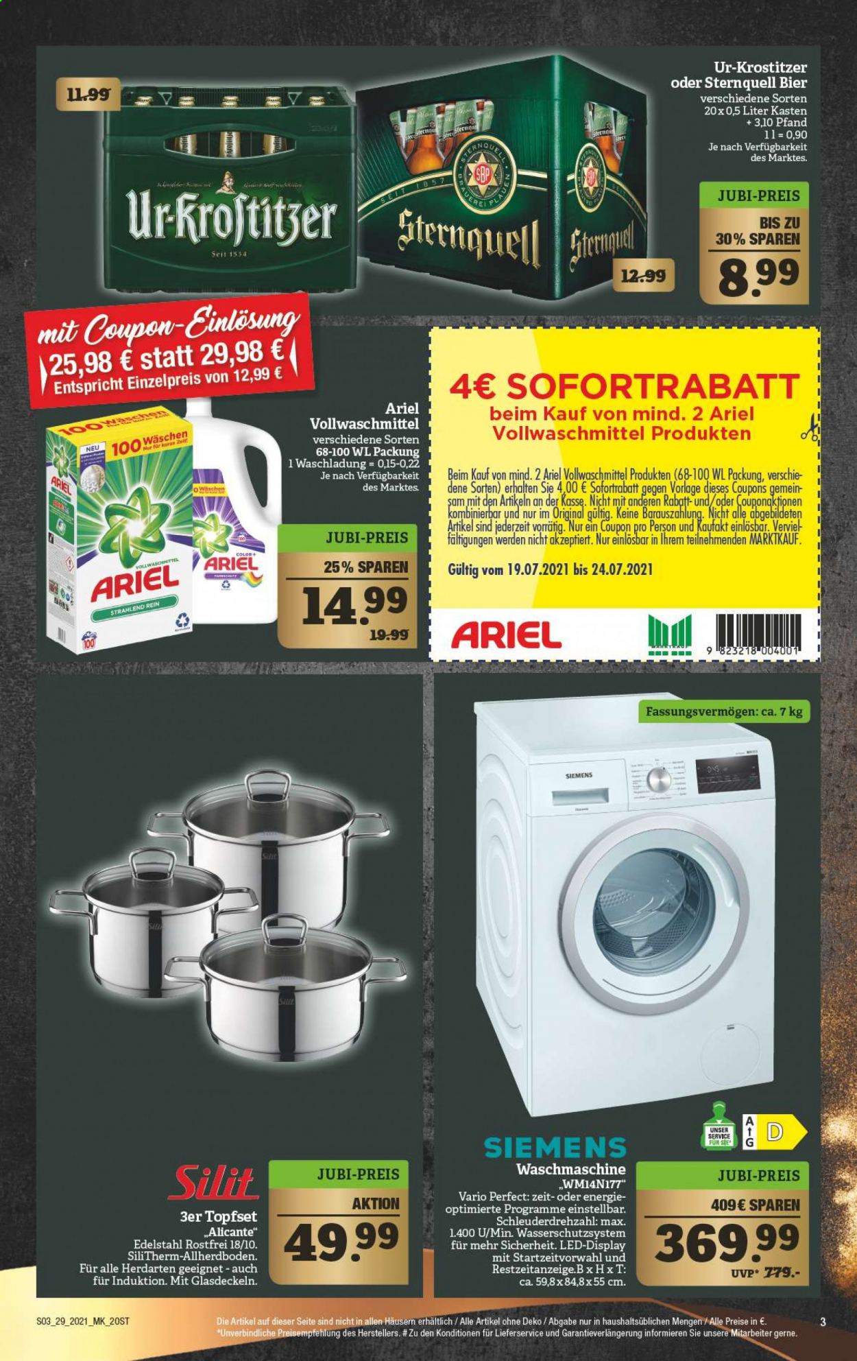 Marktkauf Prospekte  - 19.07.2021 - 24.07.2021. Seite 7
