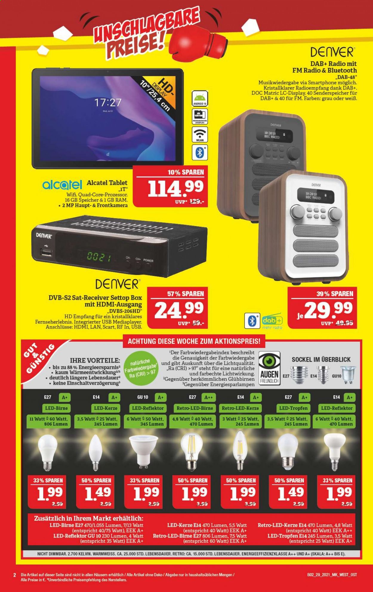 Marktkauf Prospekte  - 19.07.2021 - 24.07.2021. Seite 46