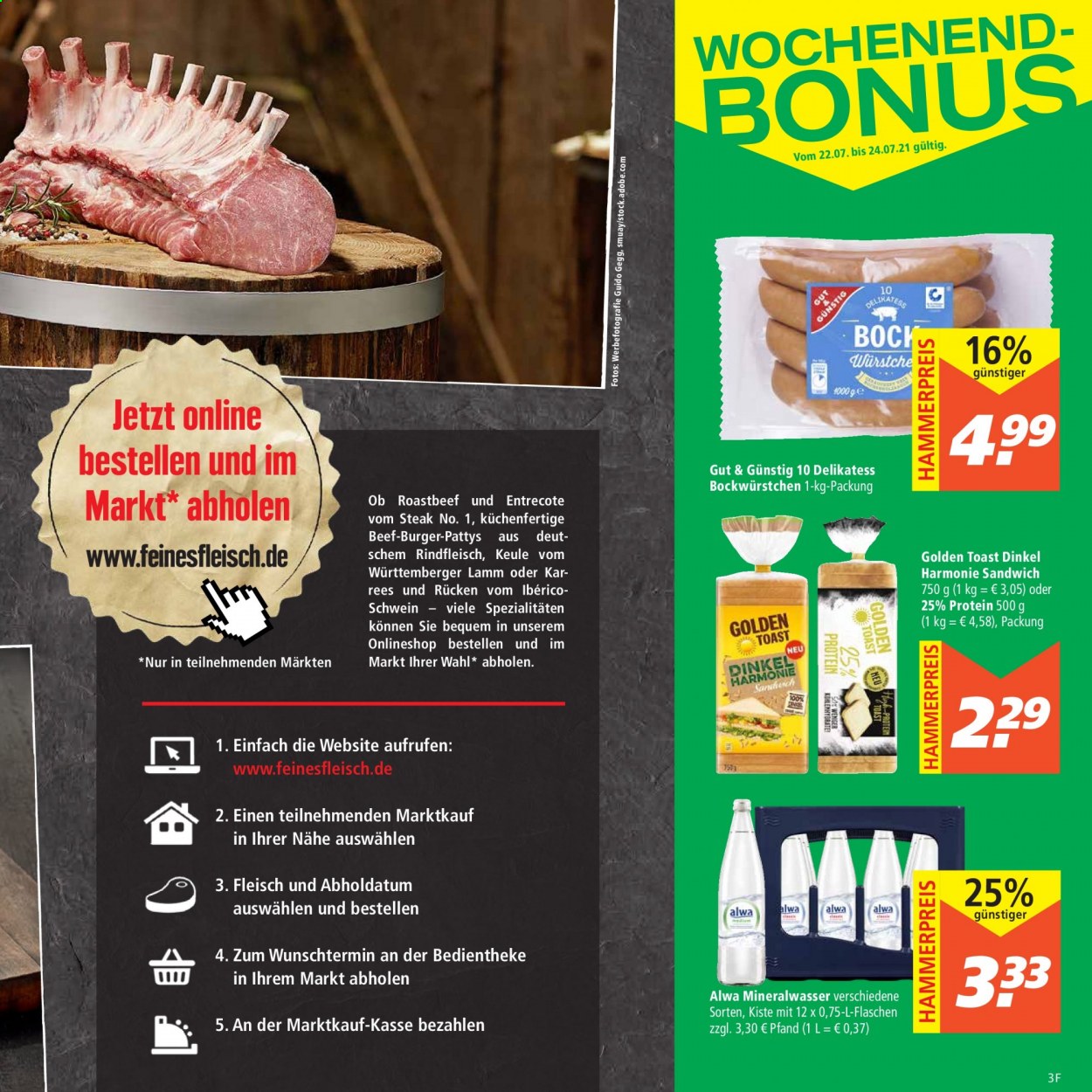 Marktkauf Prospekte  - 19.07.2021 - 24.07.2021. Seite 3