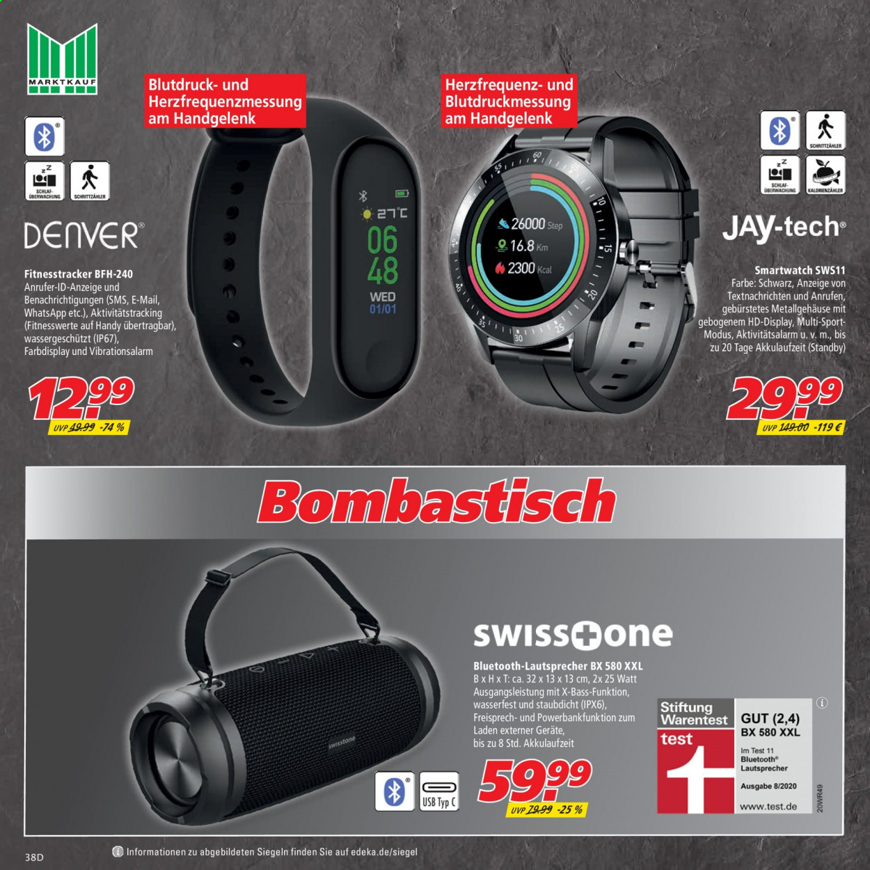 Marktkauf Prospekte  - 19.07.2021 - 24.07.2021. Seite 38