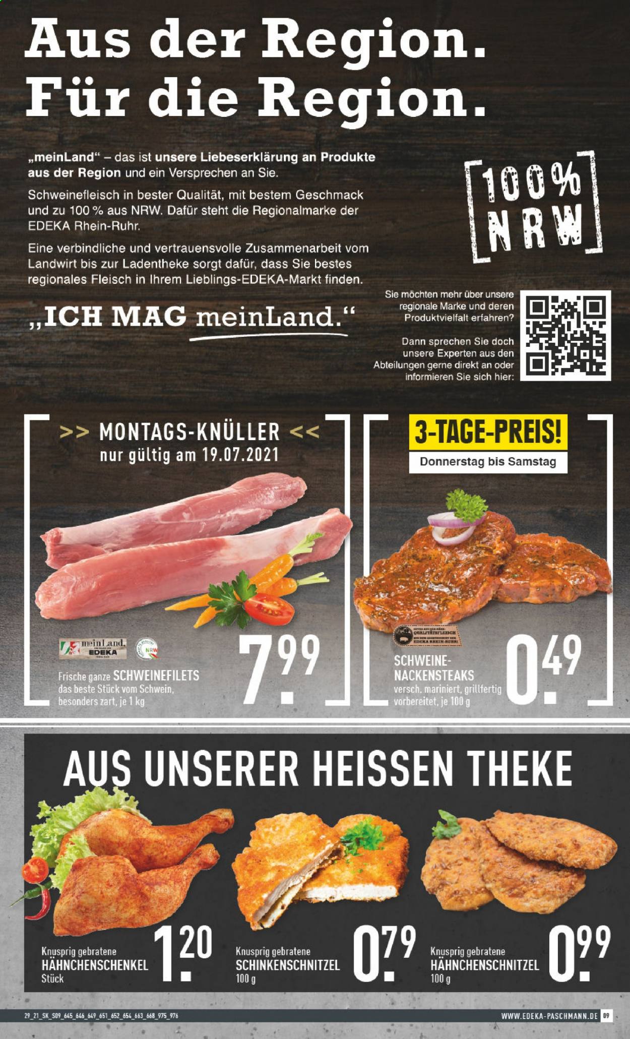 Edeka Prospekte  - 19.07.2021 - 24.07.2021. Seite 9