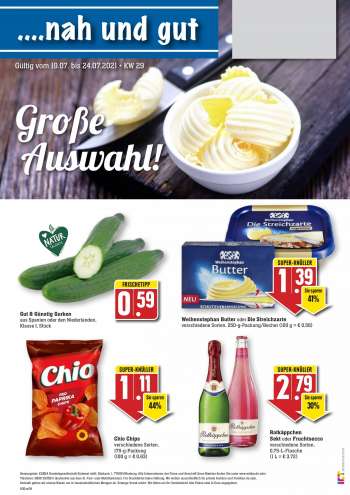Prospekte Edeka - 19.7.2021 - 24.7.2021.