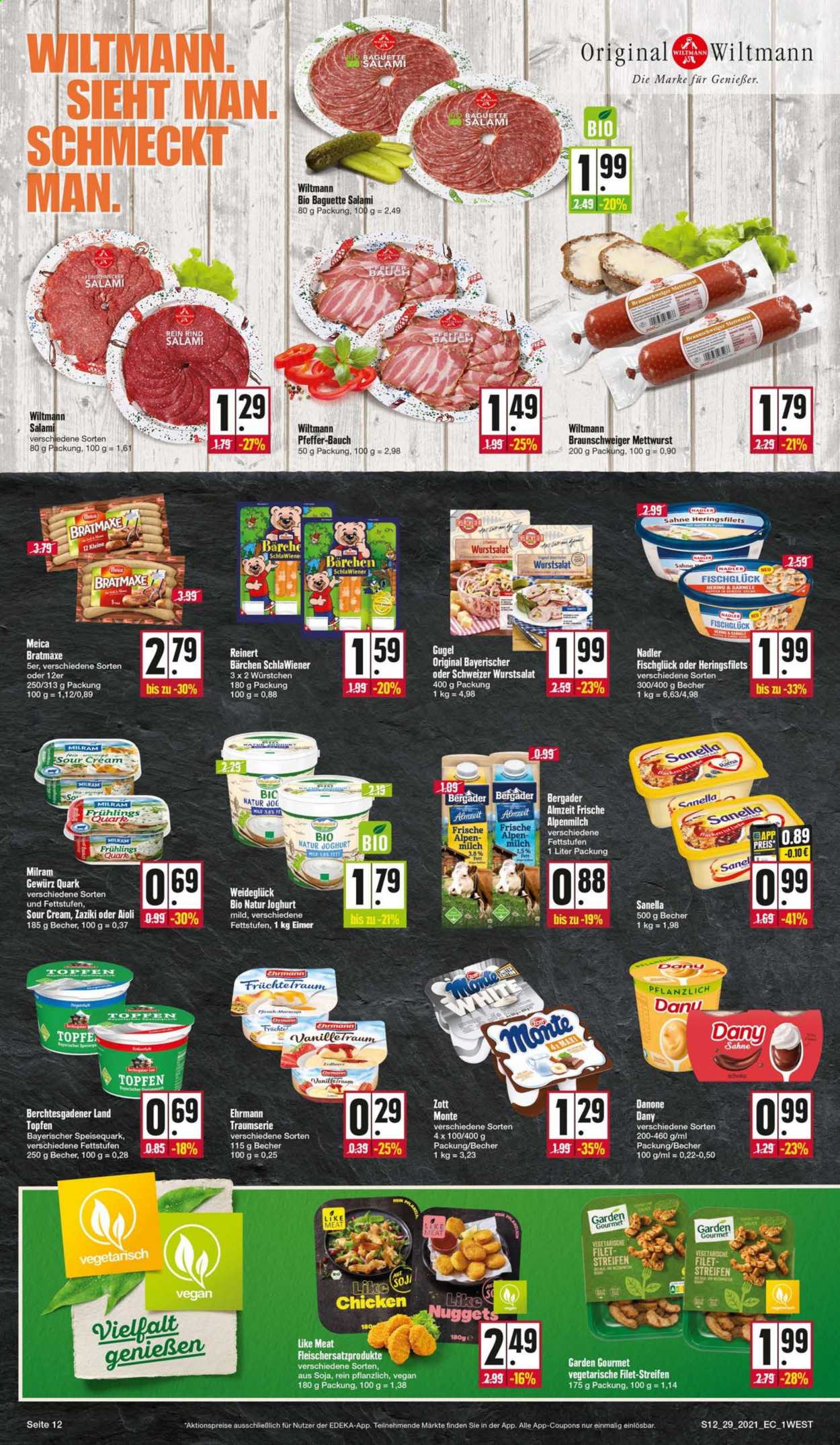 Edeka Prospekte  - 19.07.2021 - 24.07.2021. Seite 12