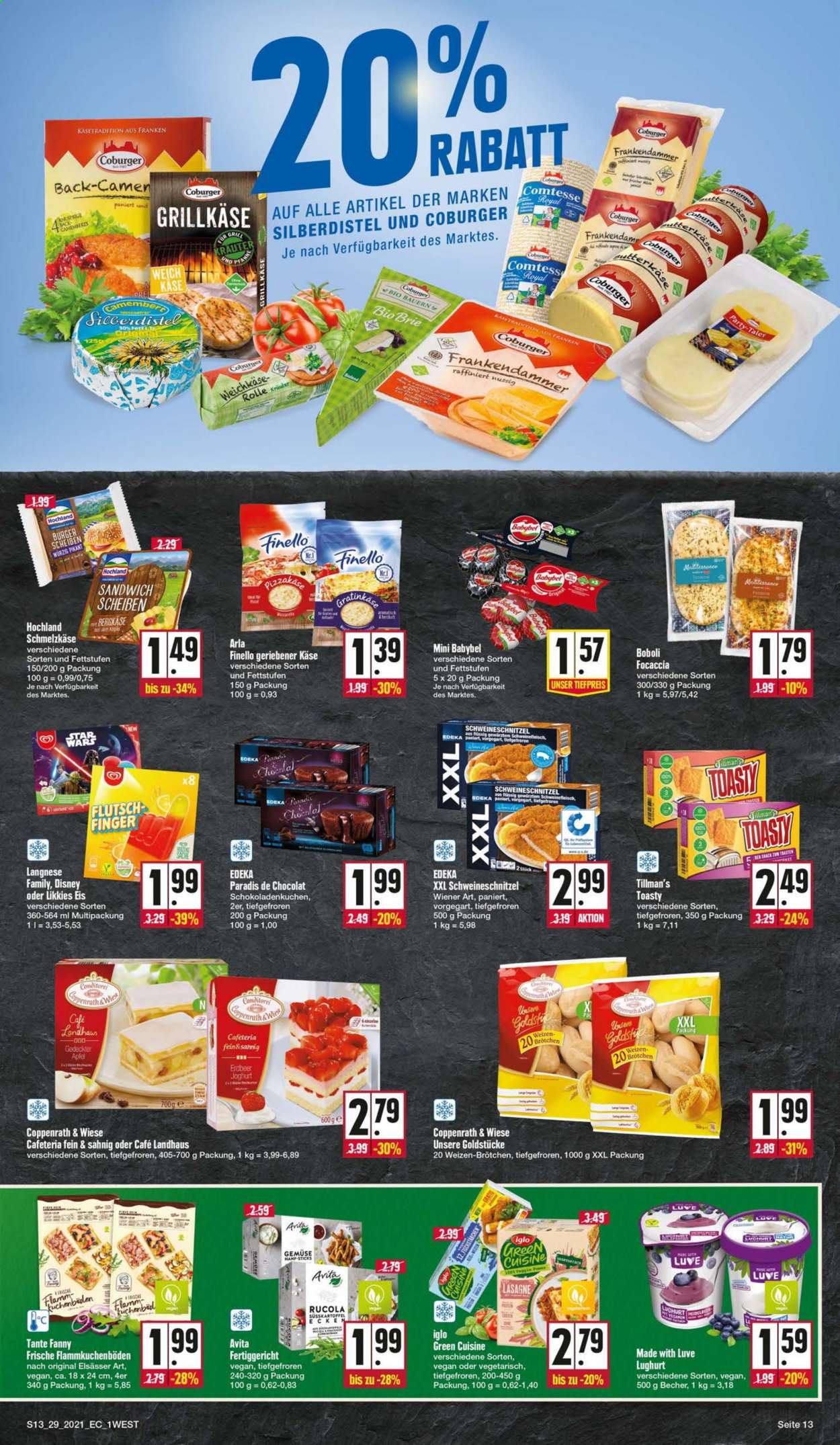 Edeka Prospekte  - 19.07.2021 - 24.07.2021. Seite 13