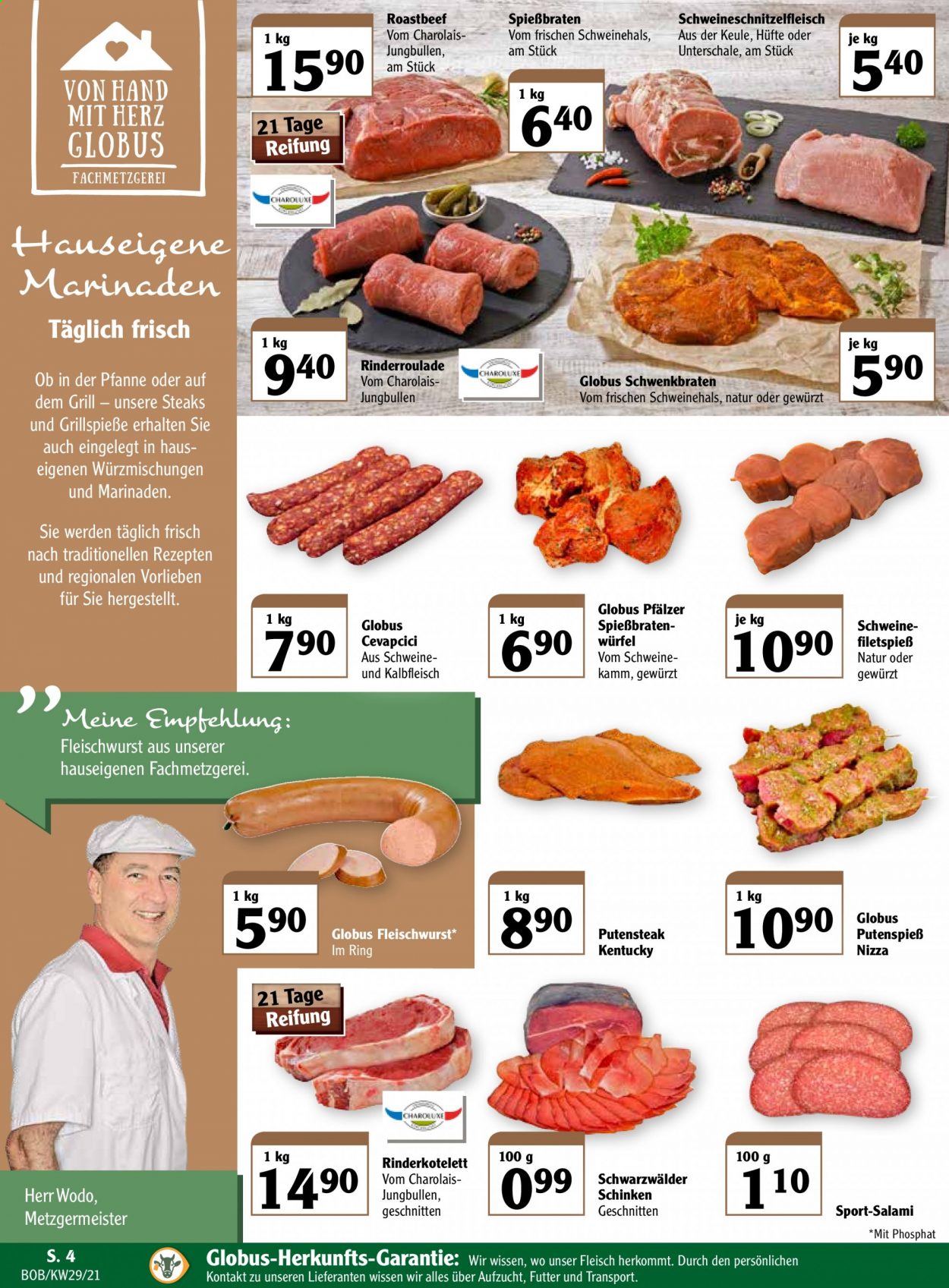 Globus Prospekte  - 19.07.2021 - 24.07.2021. Seite 4