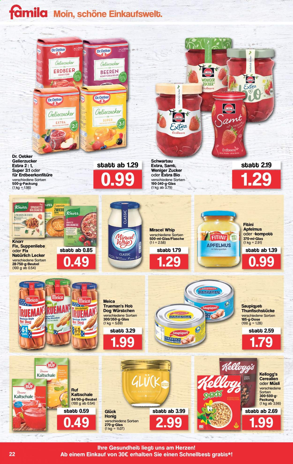 famila Prospekte  - 19.07.2021 - 24.07.2021. Seite 22