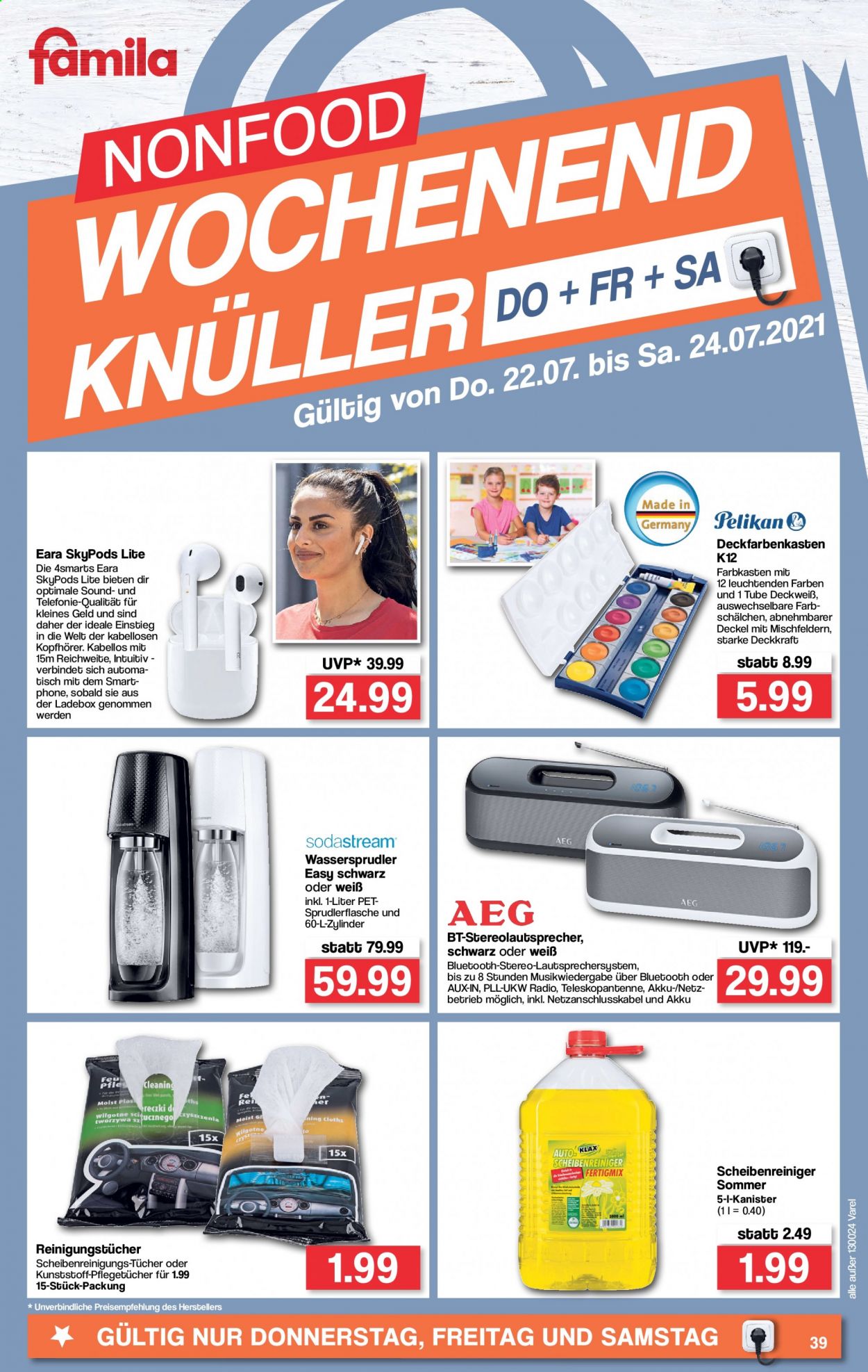 famila Prospekte  - 19.07.2021 - 24.07.2021. Seite 39