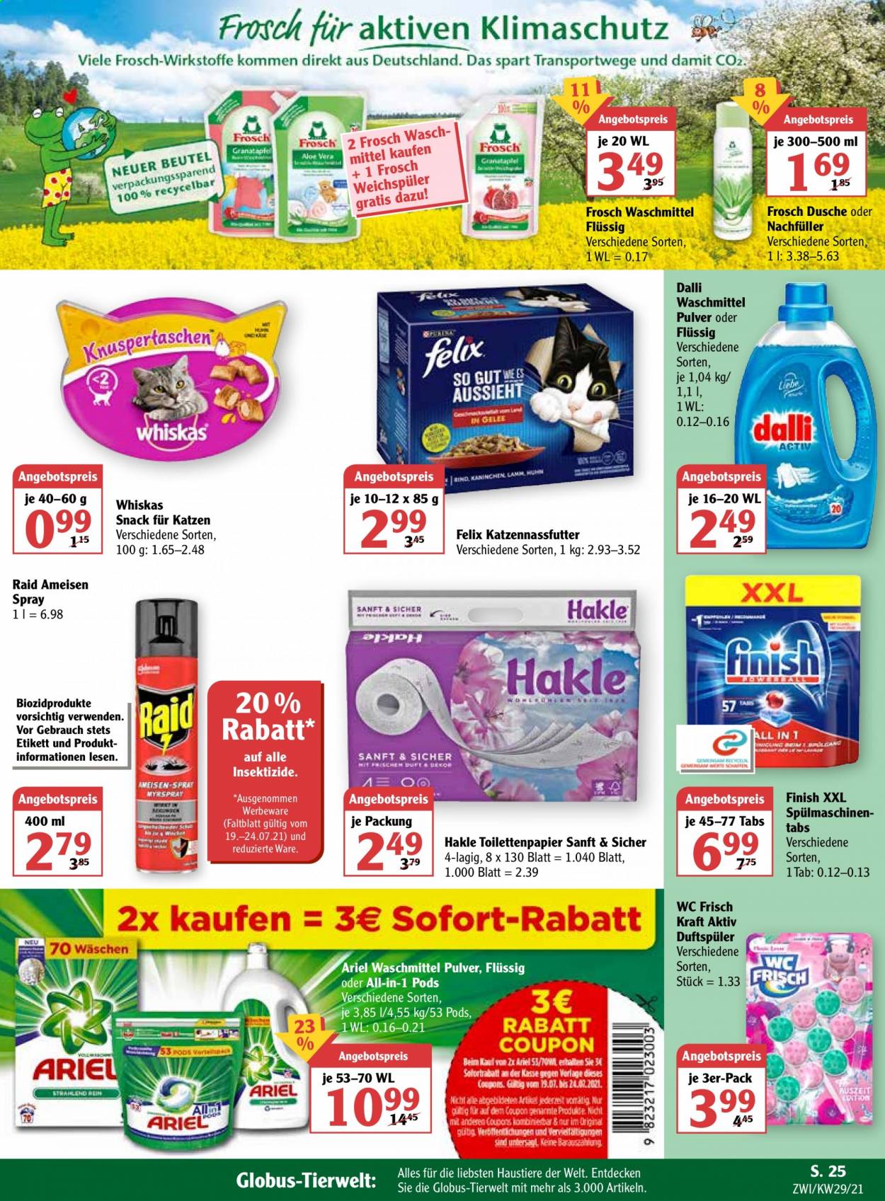 Globus Prospekte  - 19.07.2021 - 24.07.2021. Seite 28