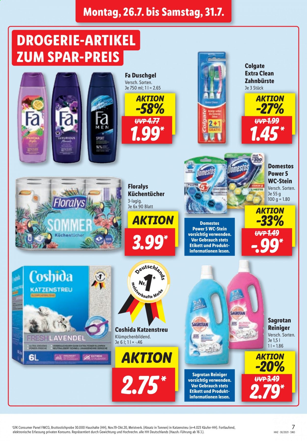 Lidl Prospekte  - 26.07.2021 - 31.07.2021. Seite 7