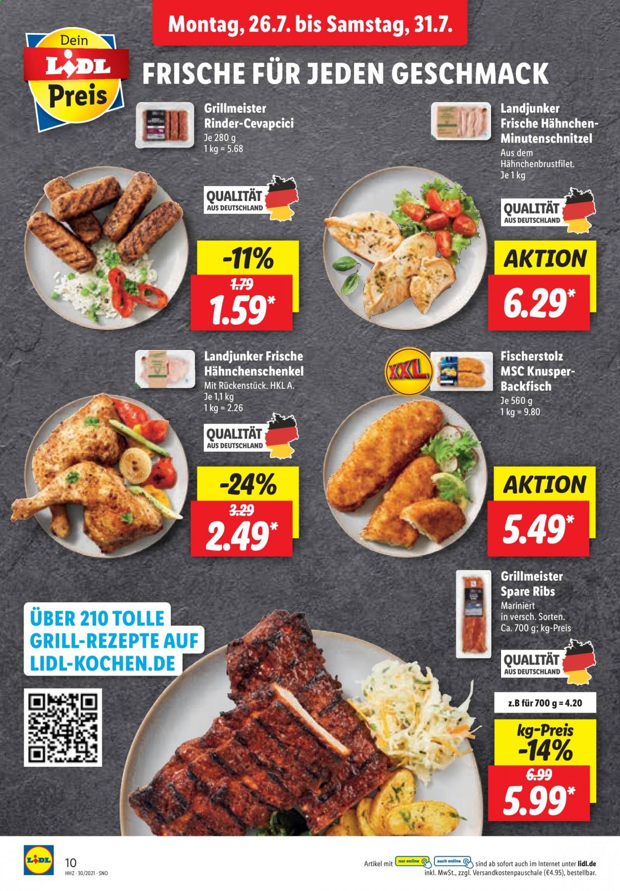 Lidl Prospekte  - 26.07.2021 - 31.07.2021. Seite 10