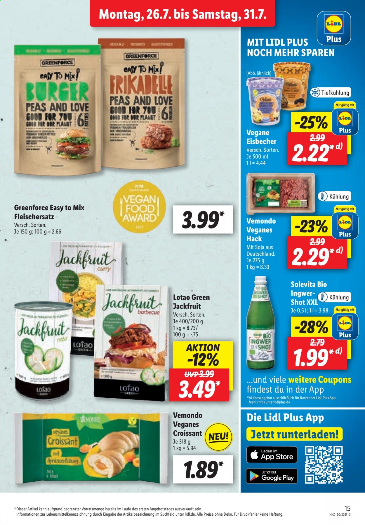 Lidl Prospekte  - 26.07.2021 - 31.07.2021. Seite 15