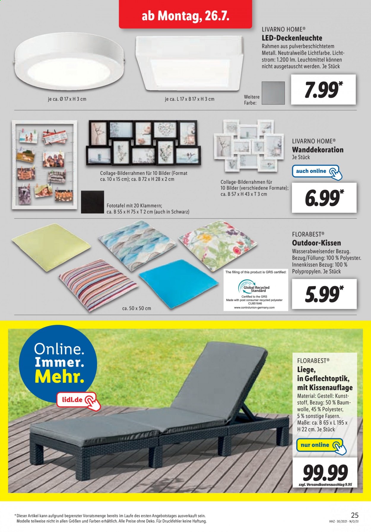 Lidl Prospekte  - 26.07.2021 - 31.07.2021. Seite 25