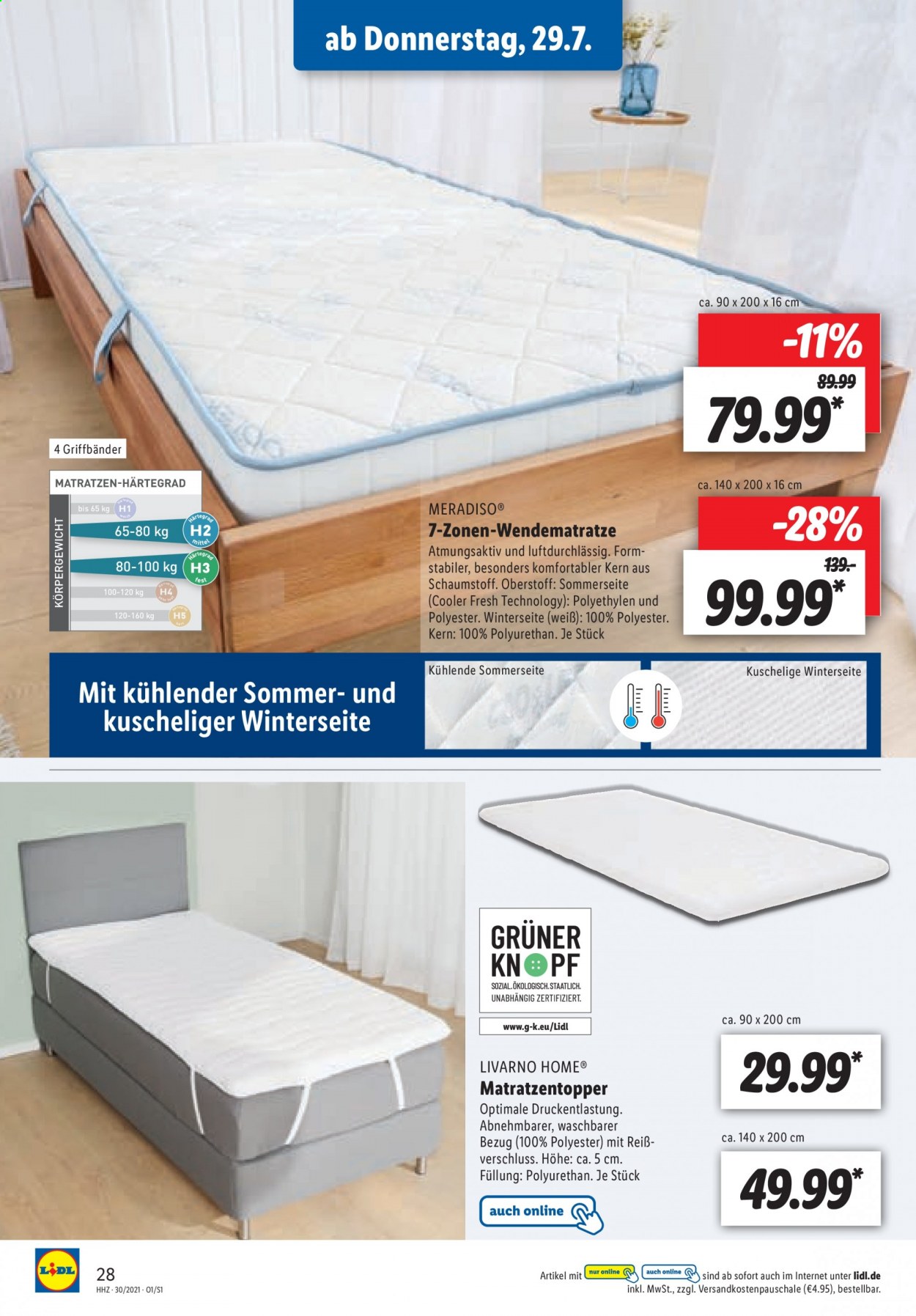 Lidl Prospekte  - 26.07.2021 - 31.07.2021. Seite 28
